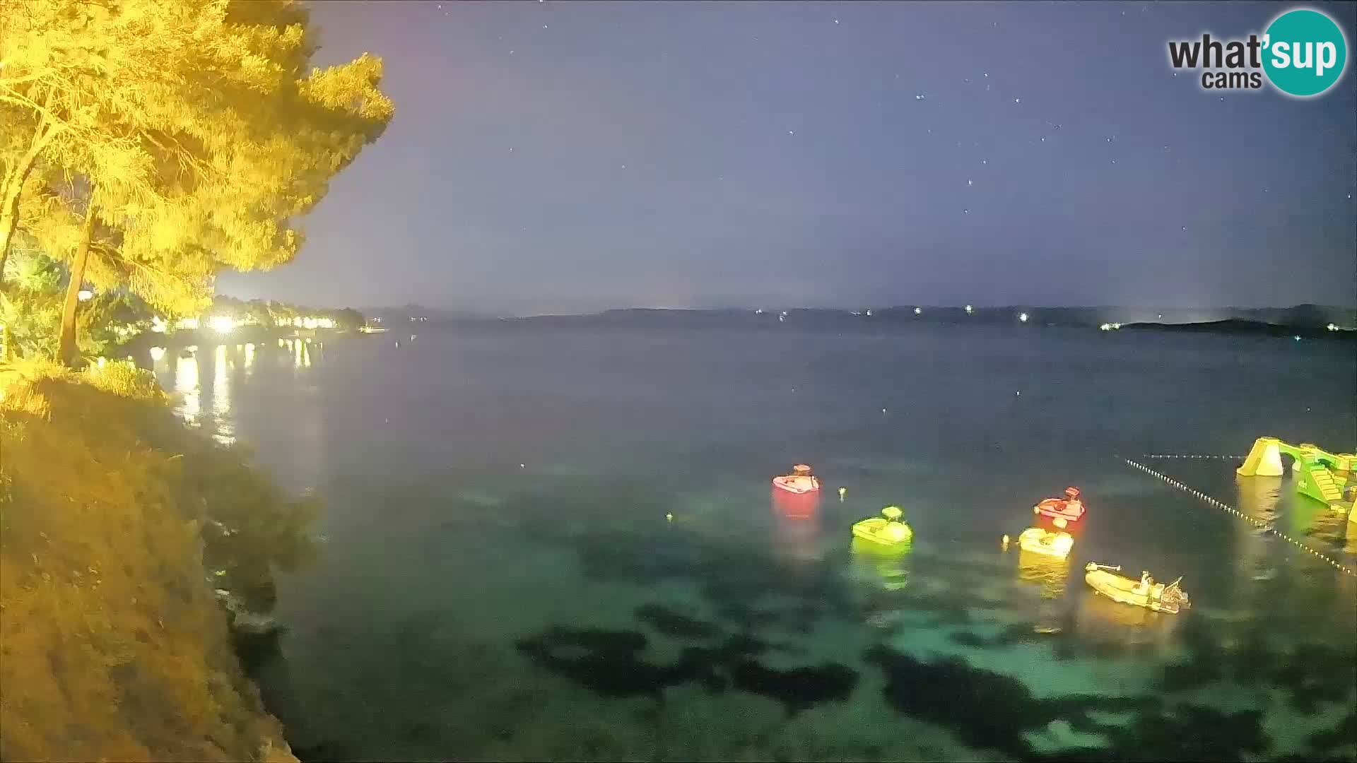 Webcam Potočine Beach Bol – Live View of Borak Beach, Brač Island