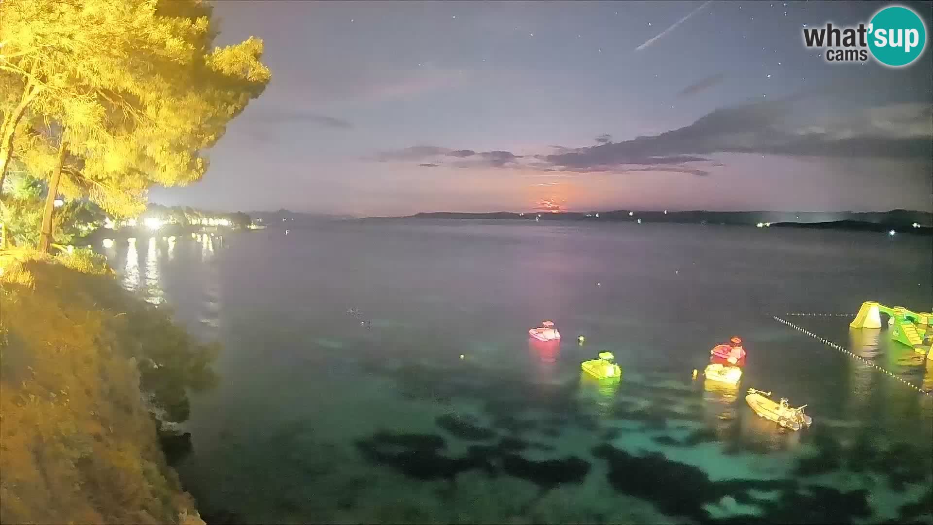 Webcam Potočine Beach Bol – Live View of Borak Beach, Brač Island