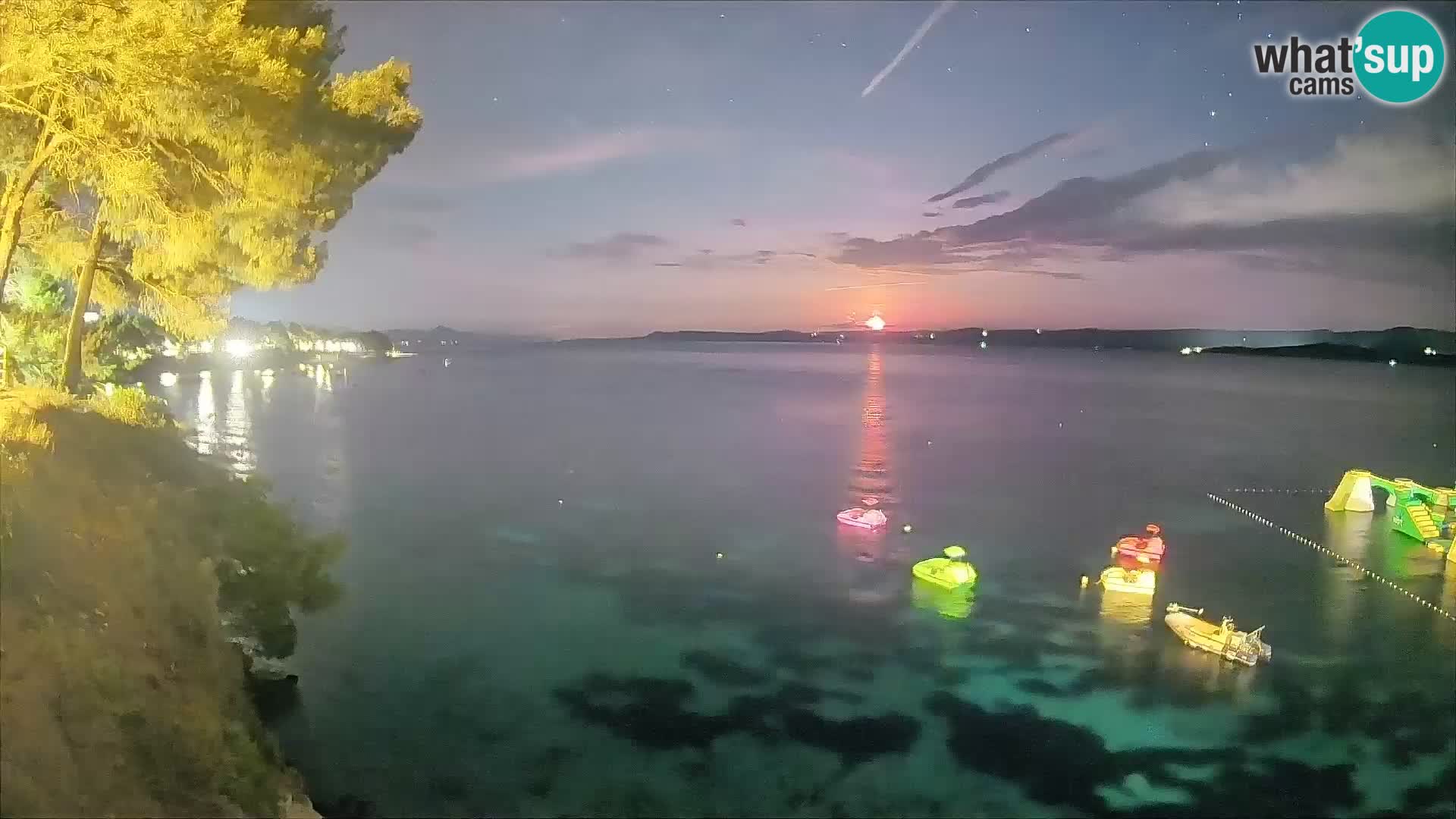 Webcam Potočine Beach Bol – Live View of Borak Beach, Brač Island