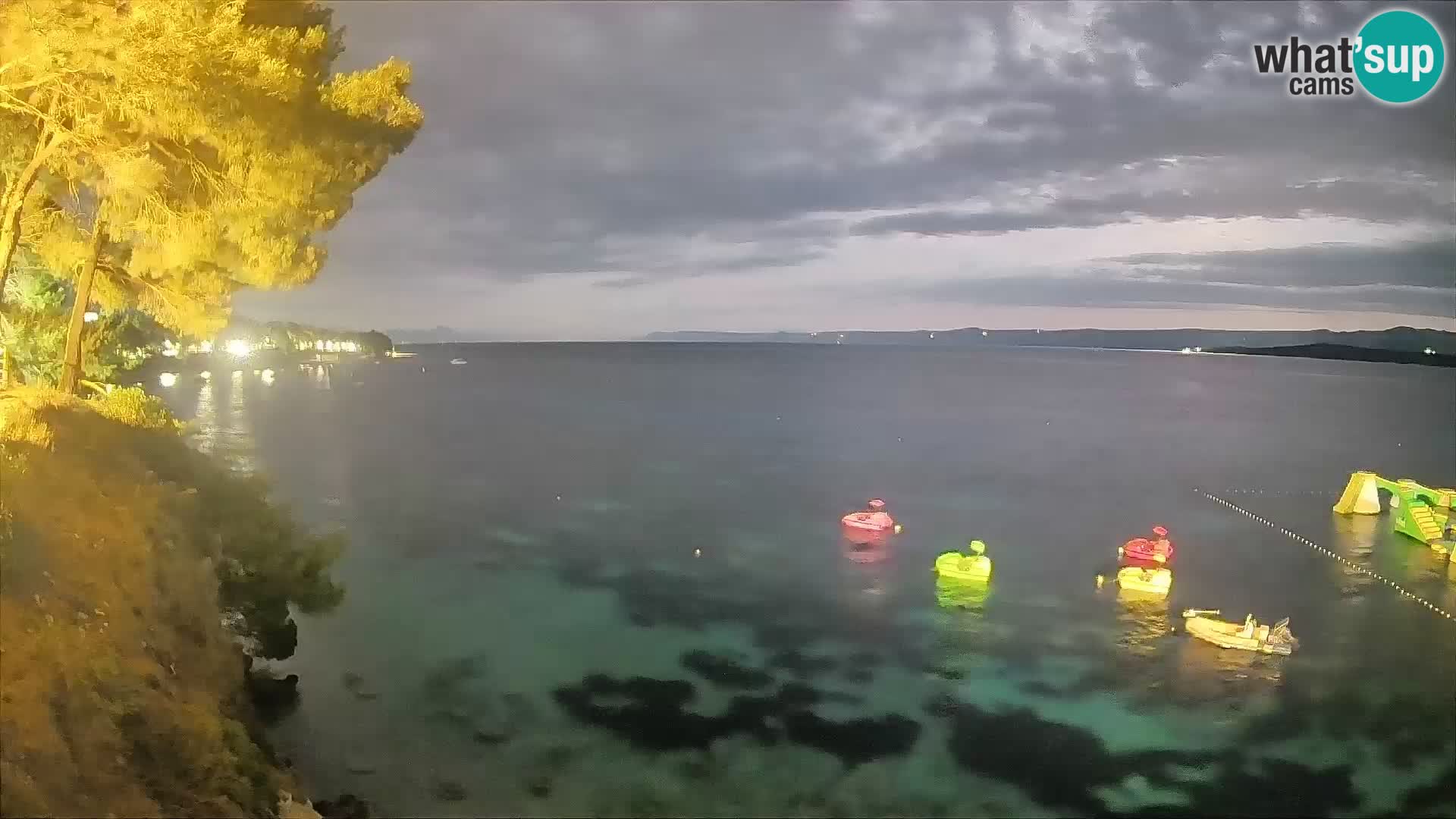 Webcam Strand Potočine Bol – Liveblick auf Borak Beach, Insel Brač