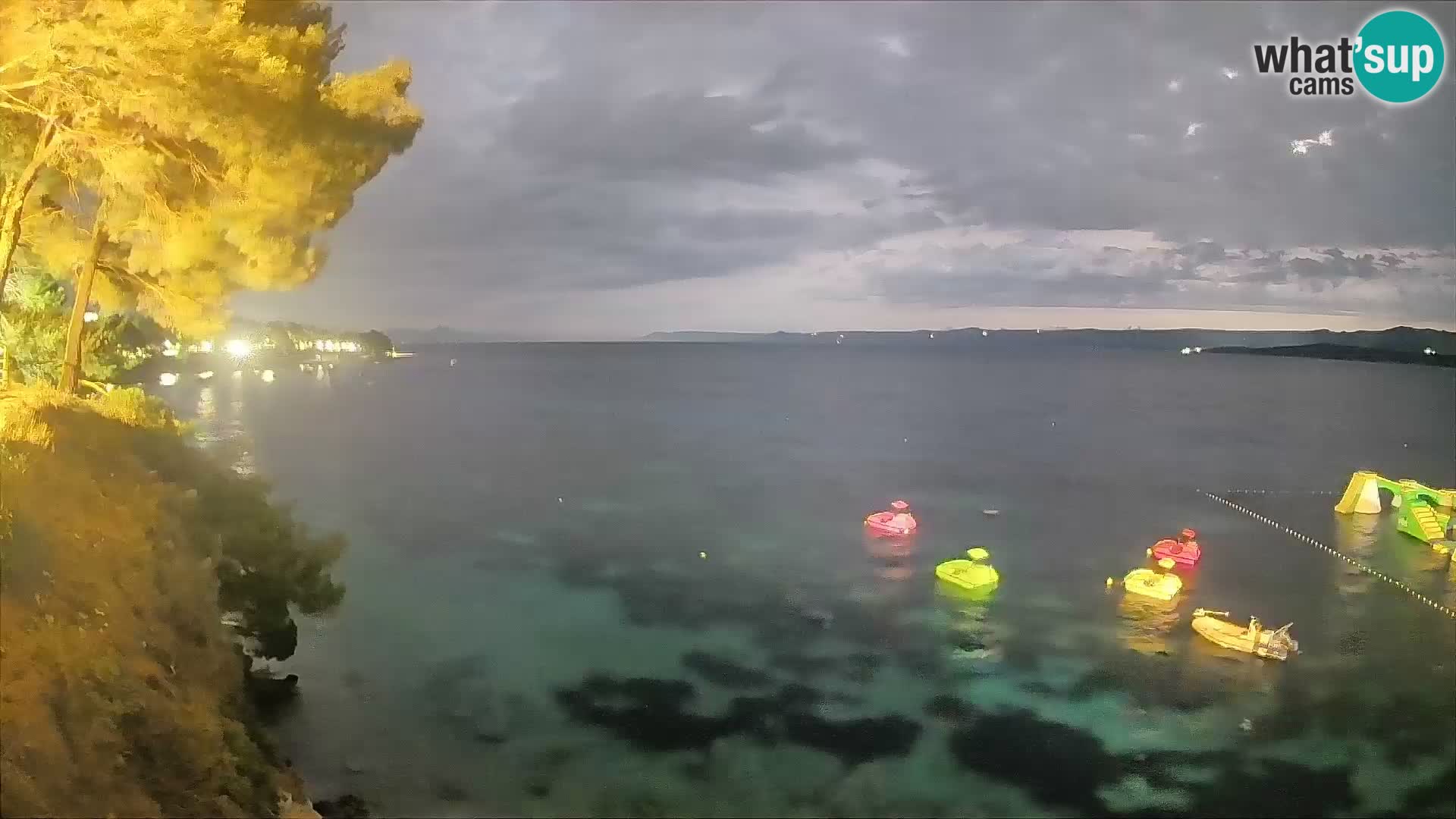 Webcam Strand Potočine Bol – Liveblick auf Borak Beach, Insel Brač