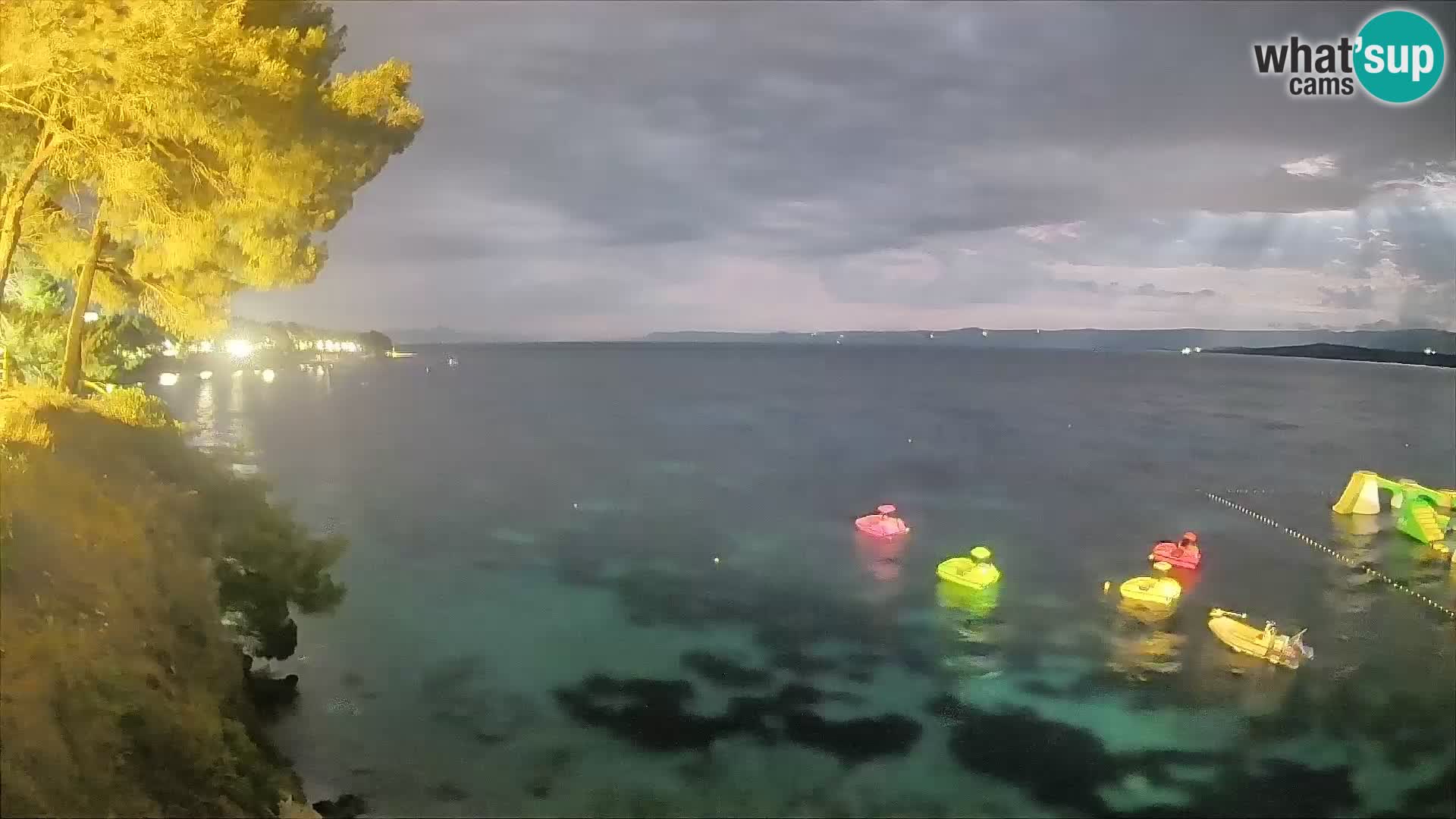 Webcam plage Potočine Bol – Vue en direct sur Borak Beach, île de Brač