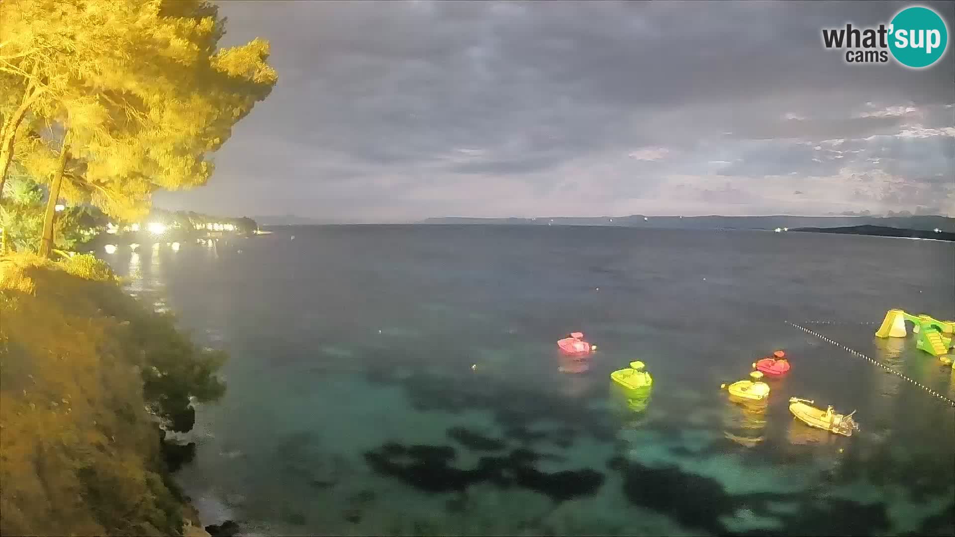 Webcam Strand Potočine Bol – Liveblick auf Borak Beach, Insel Brač
