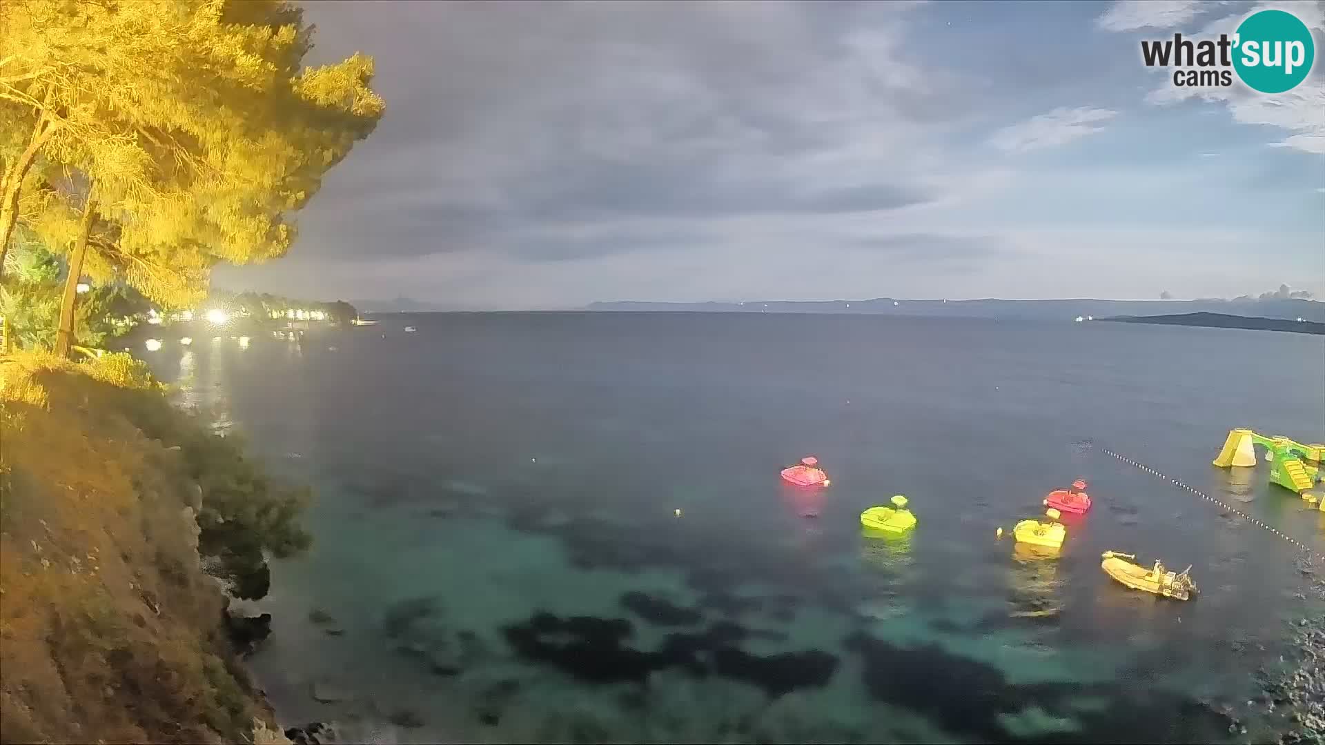 Webcam Potočine Beach Bol – Live View of Borak Beach, Brač Island