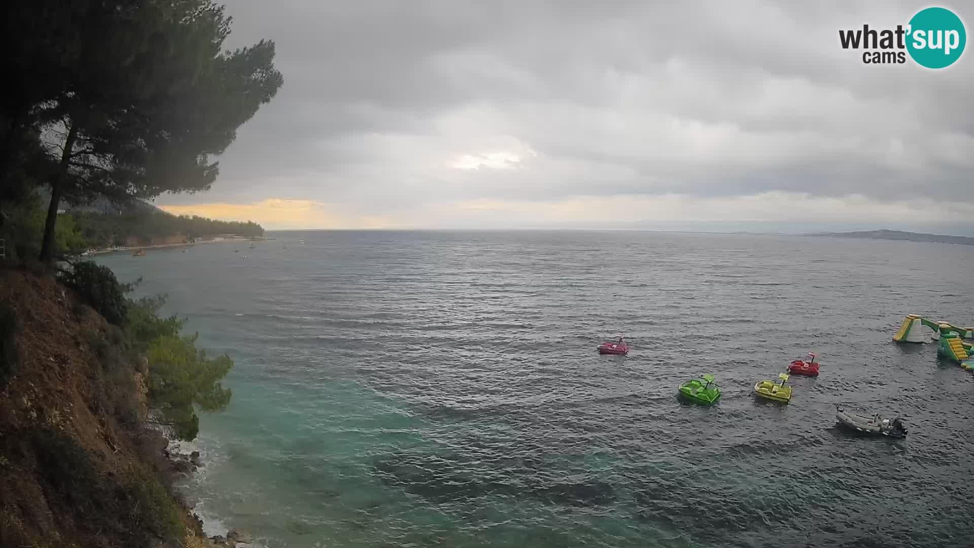 Webcam Strand Potočine Bol – Liveblick auf Borak Beach, Insel Brač