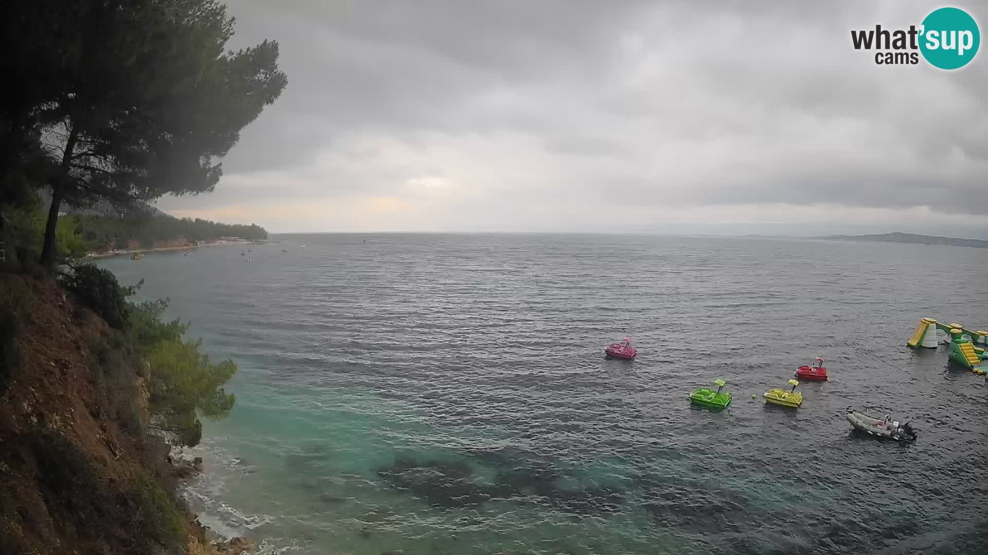 Webcam Strand Potočine Bol – Liveblick auf Borak Beach, Insel Brač