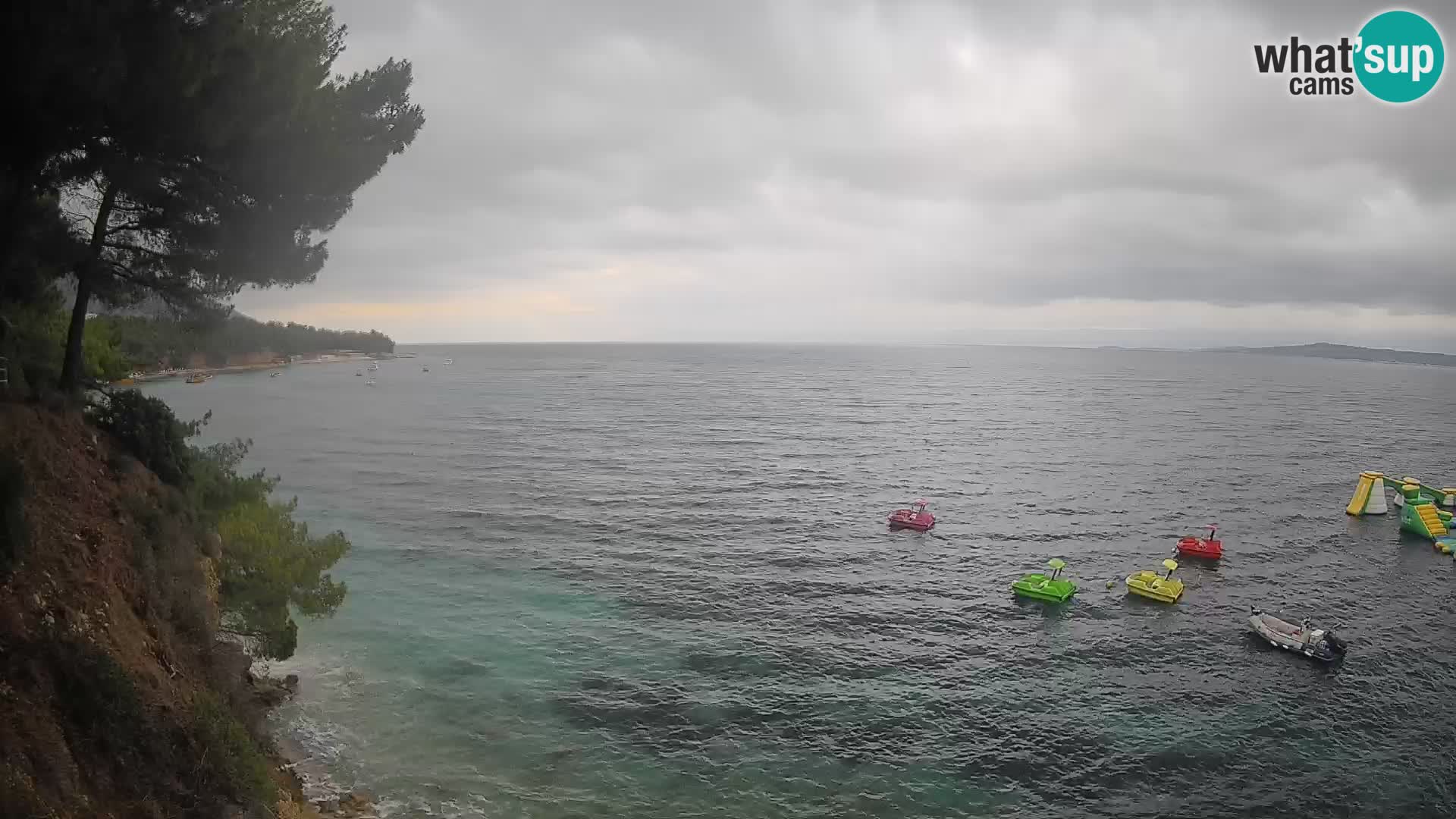 Webcam Potočine Beach Bol – Live View of Borak Beach, Brač Island