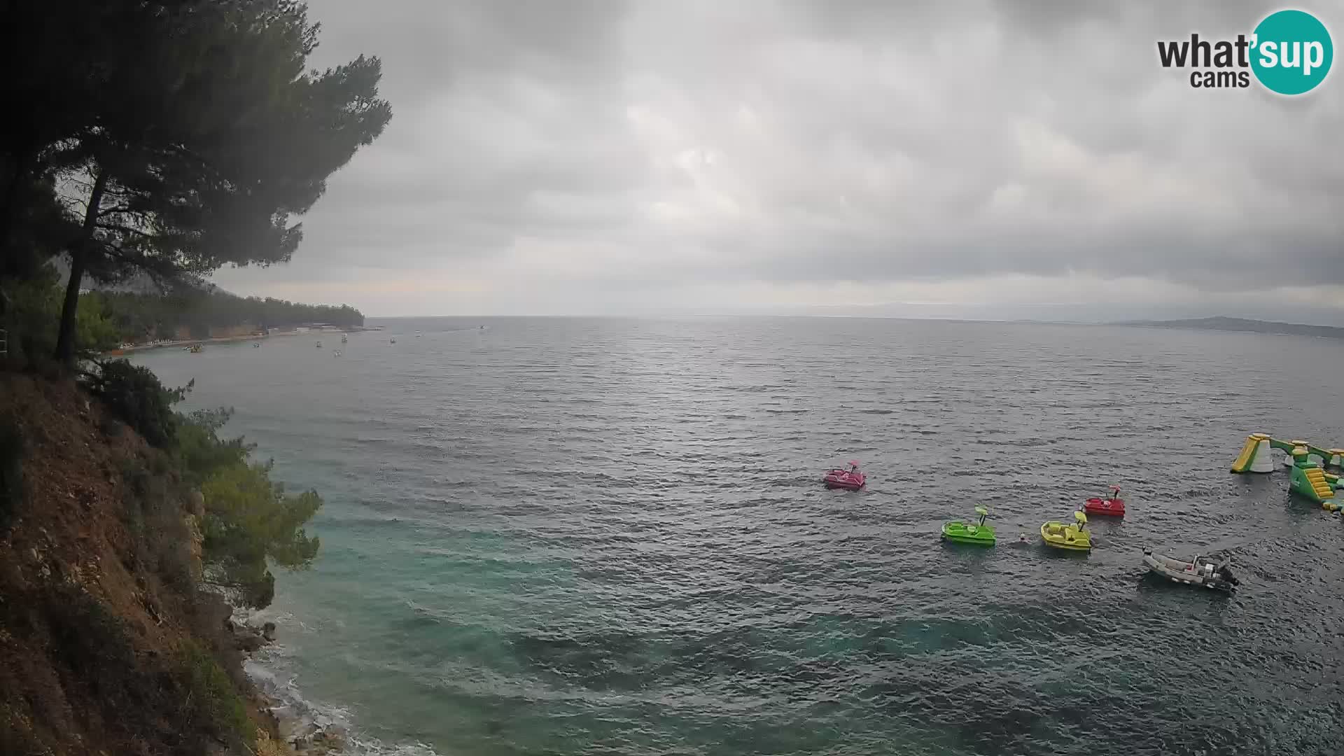 Webcam Strand Potočine Bol – Liveblick auf Borak Beach, Insel Brač