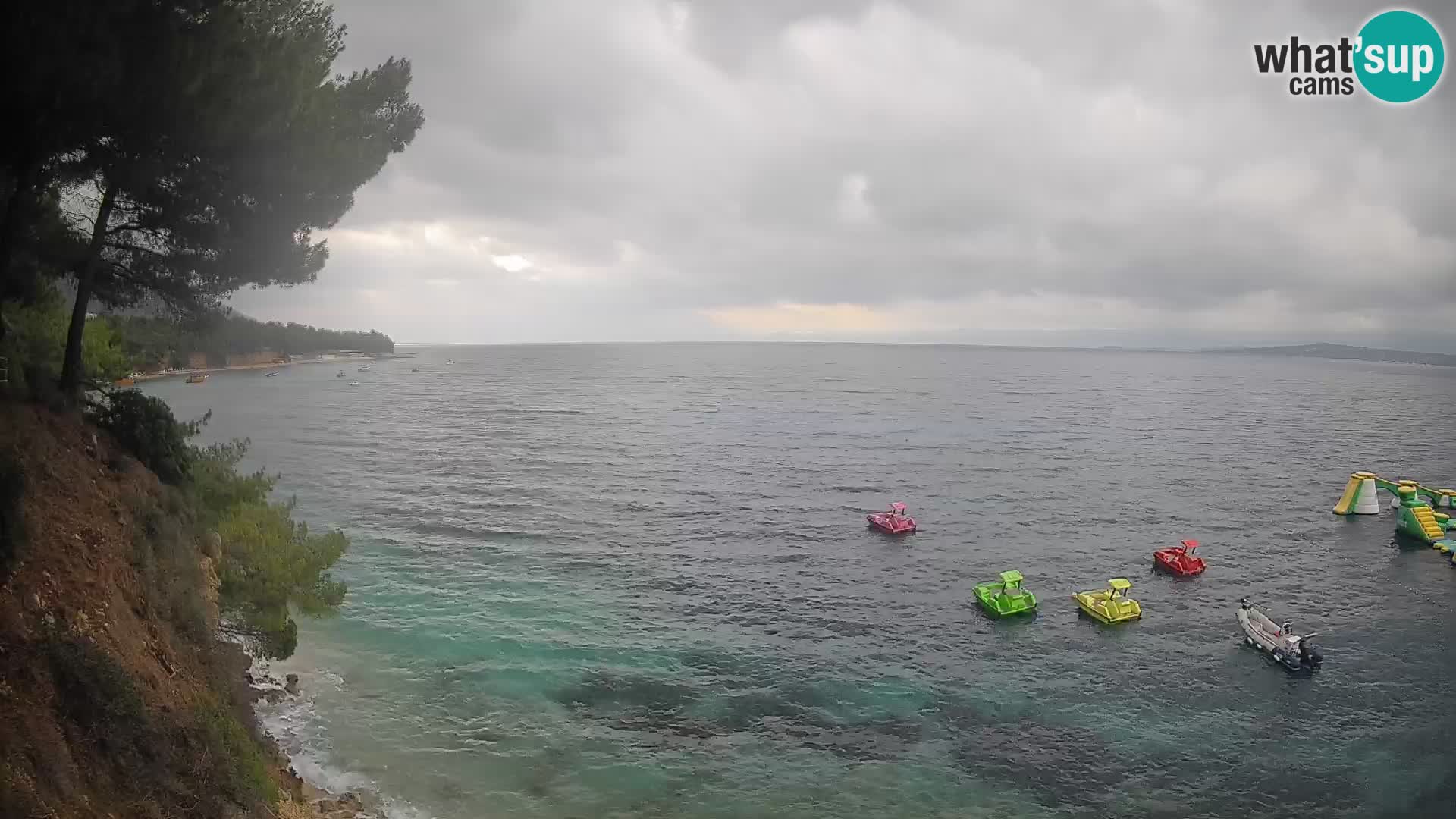Webcam Potočine Beach Bol – Live View of Borak Beach, Brač Island