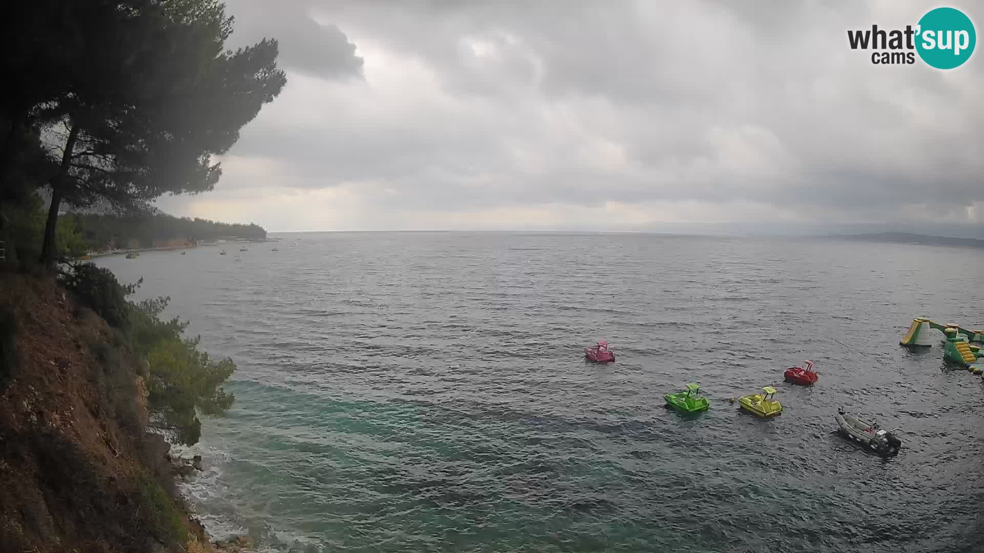 Webcam Strand Potočine Bol – Liveblick auf Borak Beach, Insel Brač