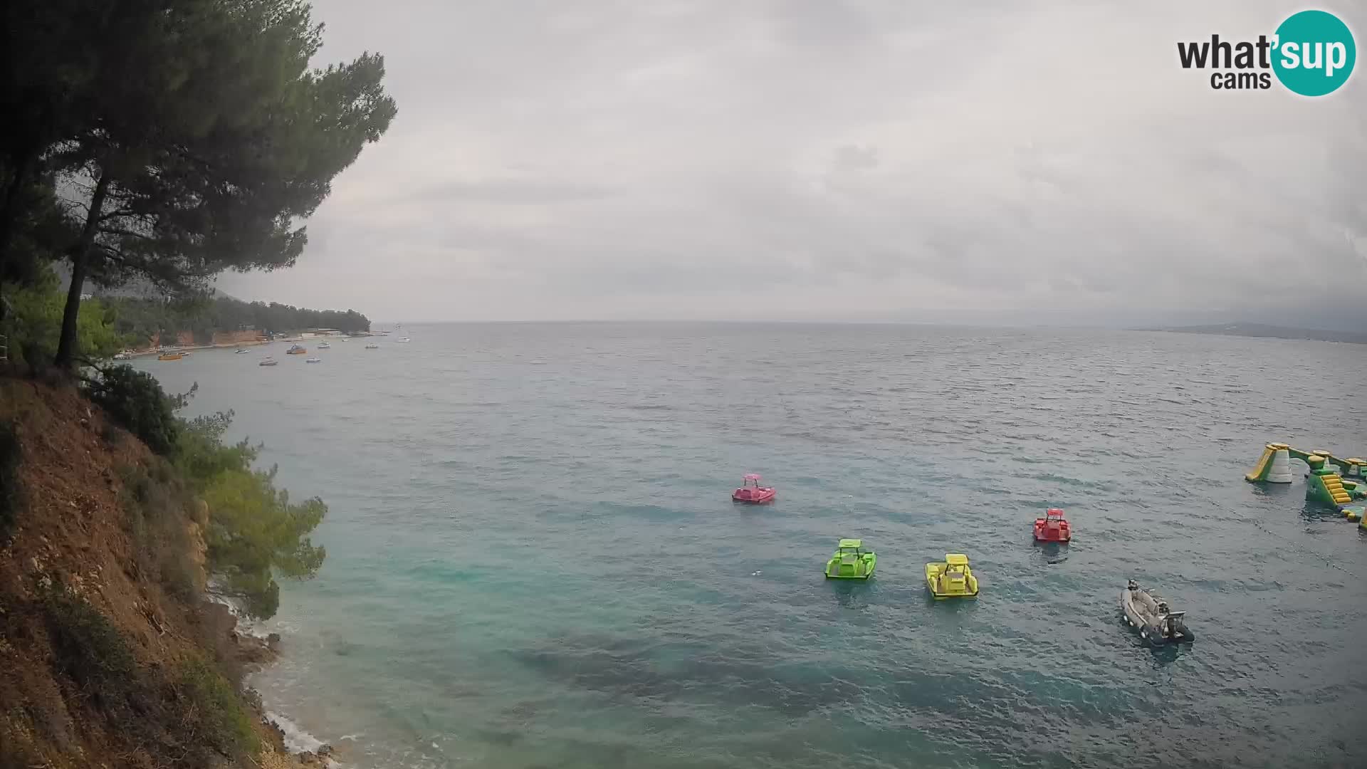Webcam plage Potočine Bol – Vue en direct sur Borak Beach, île de Brač