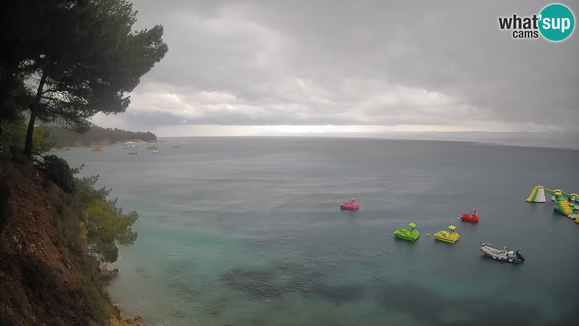 Webcam Strand Potočine Bol – Liveblick auf Borak Beach, Insel Brač