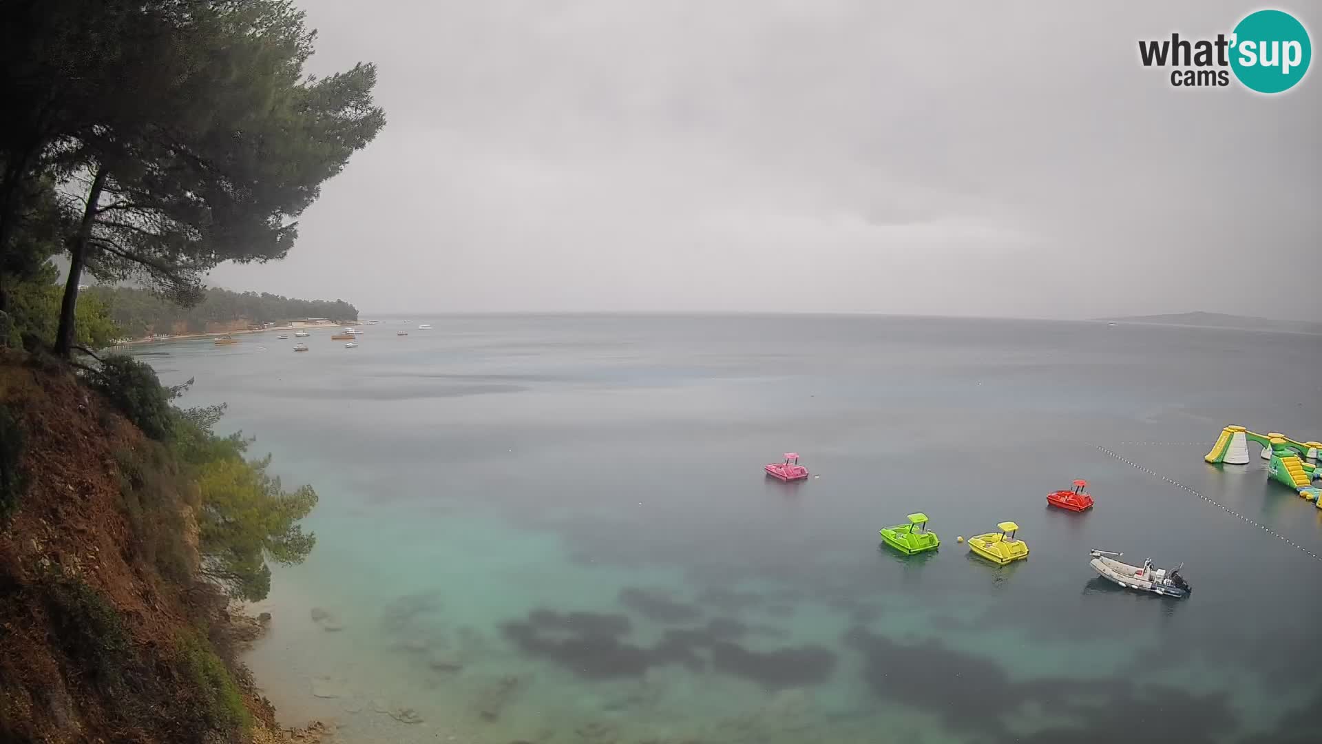 Webcam Strand Potočine Bol – Liveblick auf Borak Beach, Insel Brač