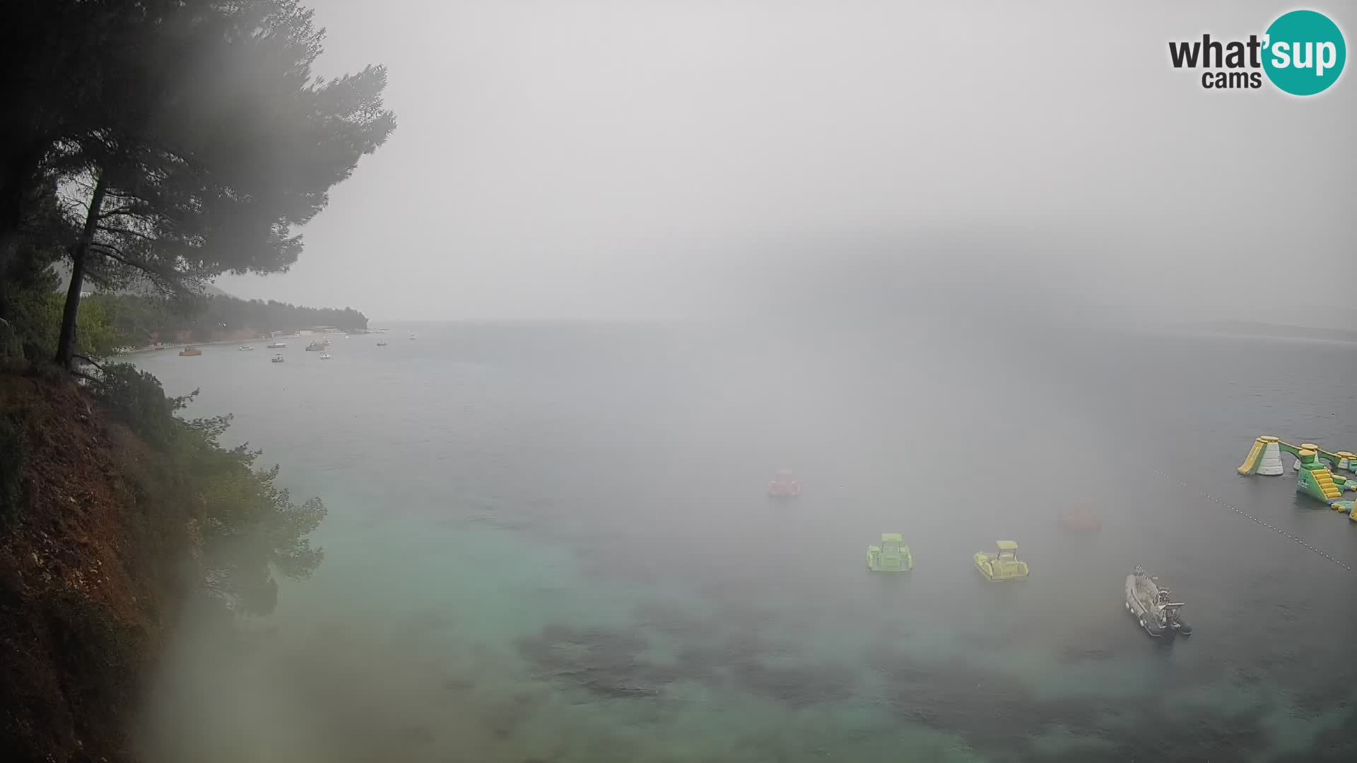Webcam Potočine Beach Bol – Live View of Borak Beach, Brač Island