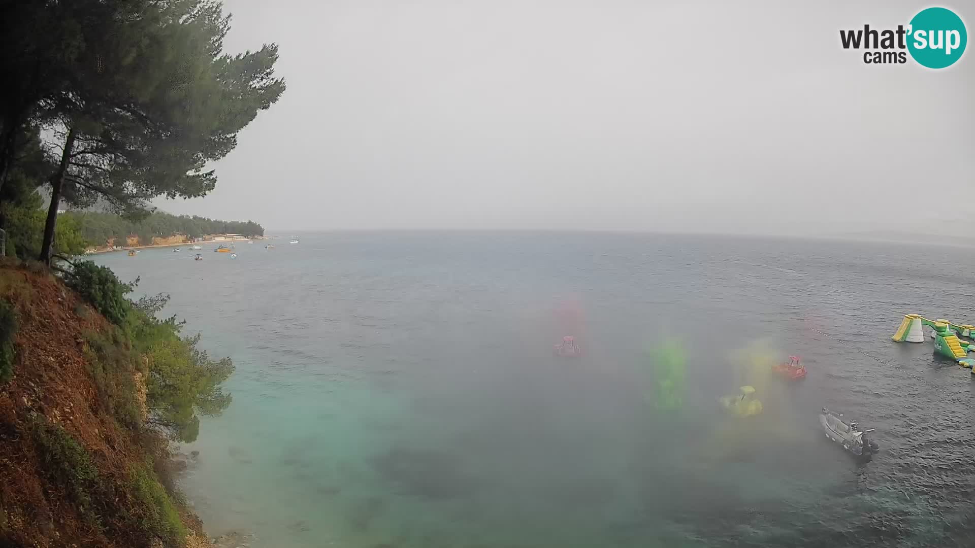 Webcam Potočine Beach Bol – Live View of Borak Beach, Brač Island