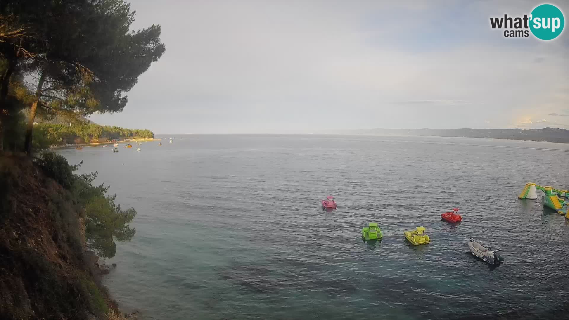 Webcam Potočine Beach Bol – Live View of Borak Beach, Brač Island