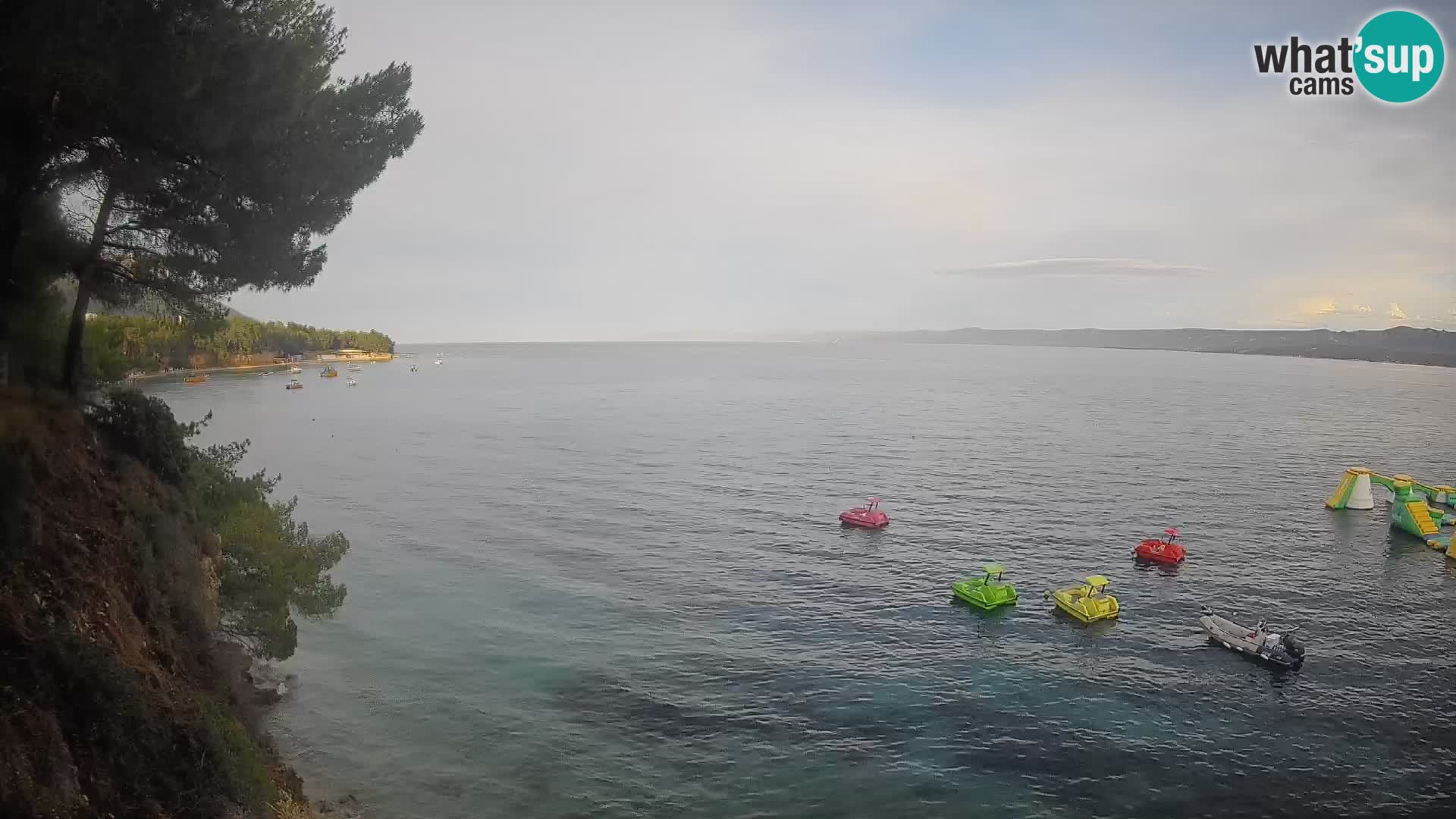 Webcam Potočine Beach Bol – Live View of Borak Beach, Brač Island