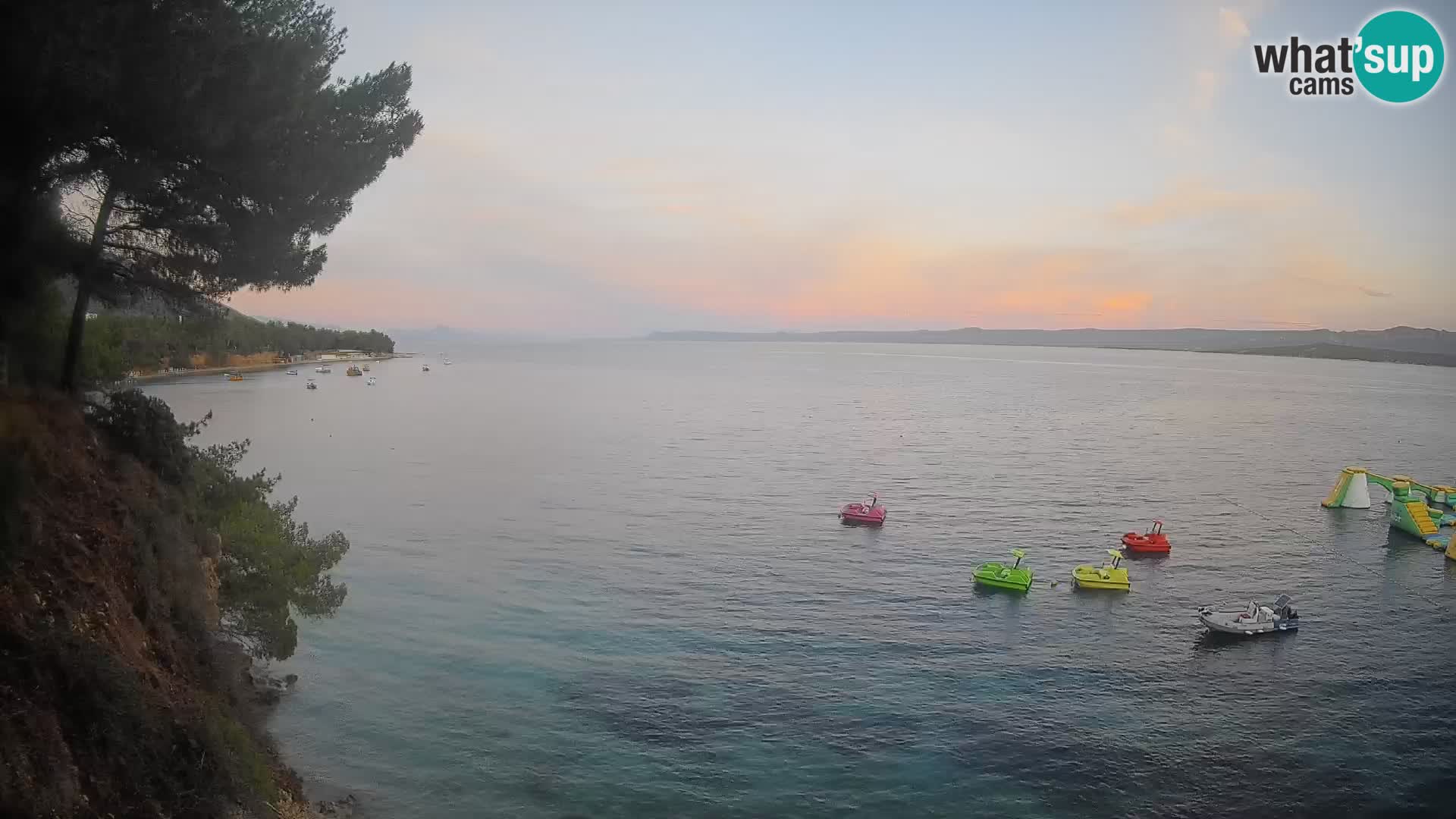 Webcam plage Potočine Bol – Vue en direct sur Borak Beach, île de Brač