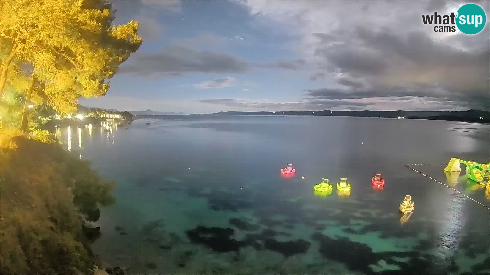 Webcam Potočine Beach Bol – Live View of Borak Beach, Brač Island
