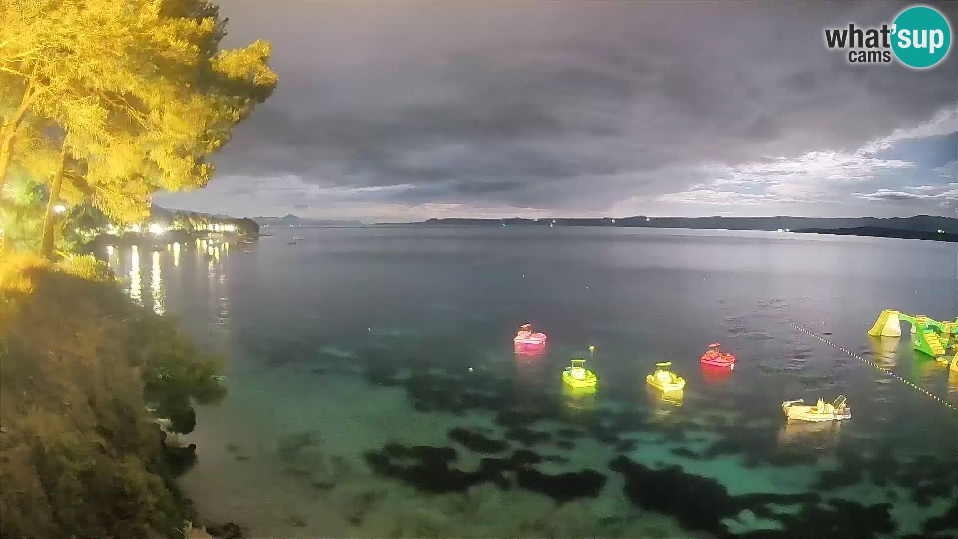 Webcam Potočine Beach Bol – Live View of Borak Beach, Brač Island