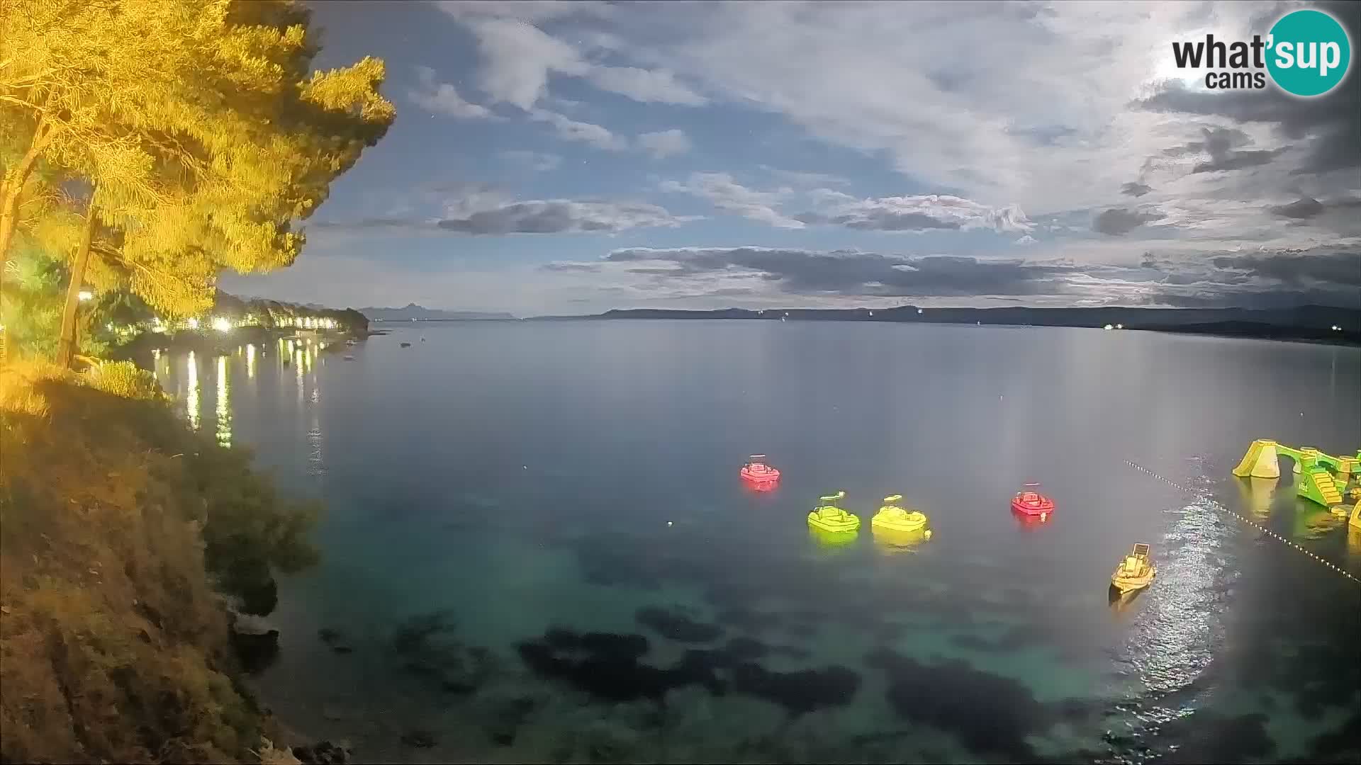 Webcam Playa Potočine Bol – Vista en vivo de Borak Beach, Isla de Brač