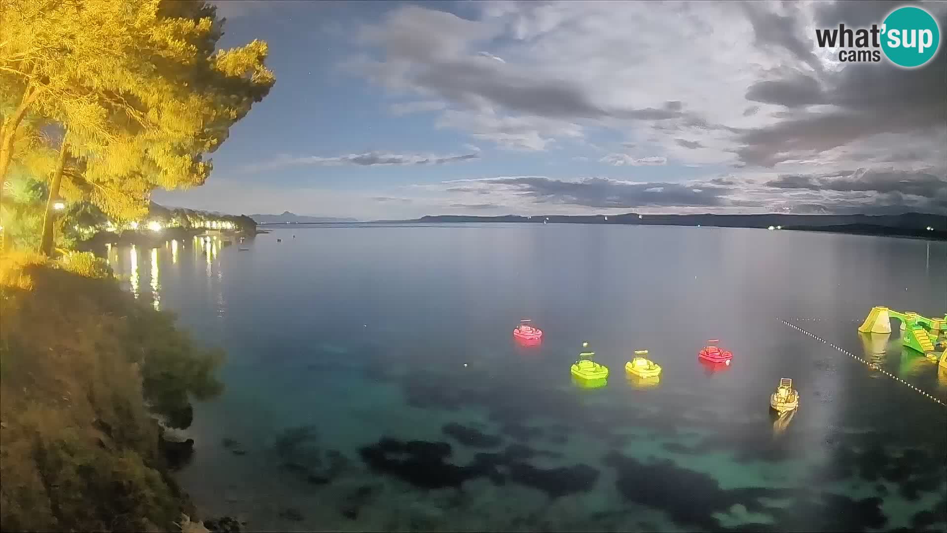 Webcam Playa Potočine Bol – Vista en vivo de Borak Beach, Isla de Brač