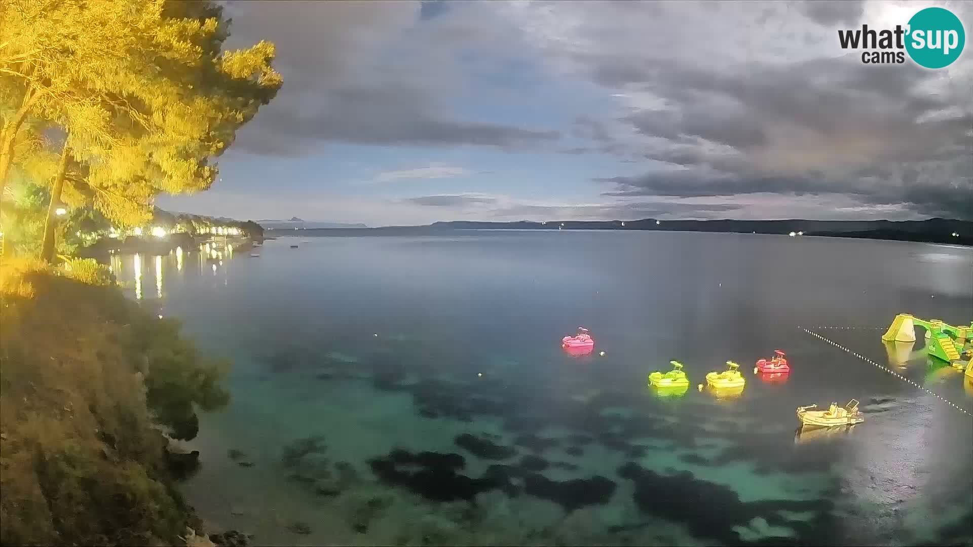 Webcam Potočine Beach Bol – Live View of Borak Beach, Brač Island