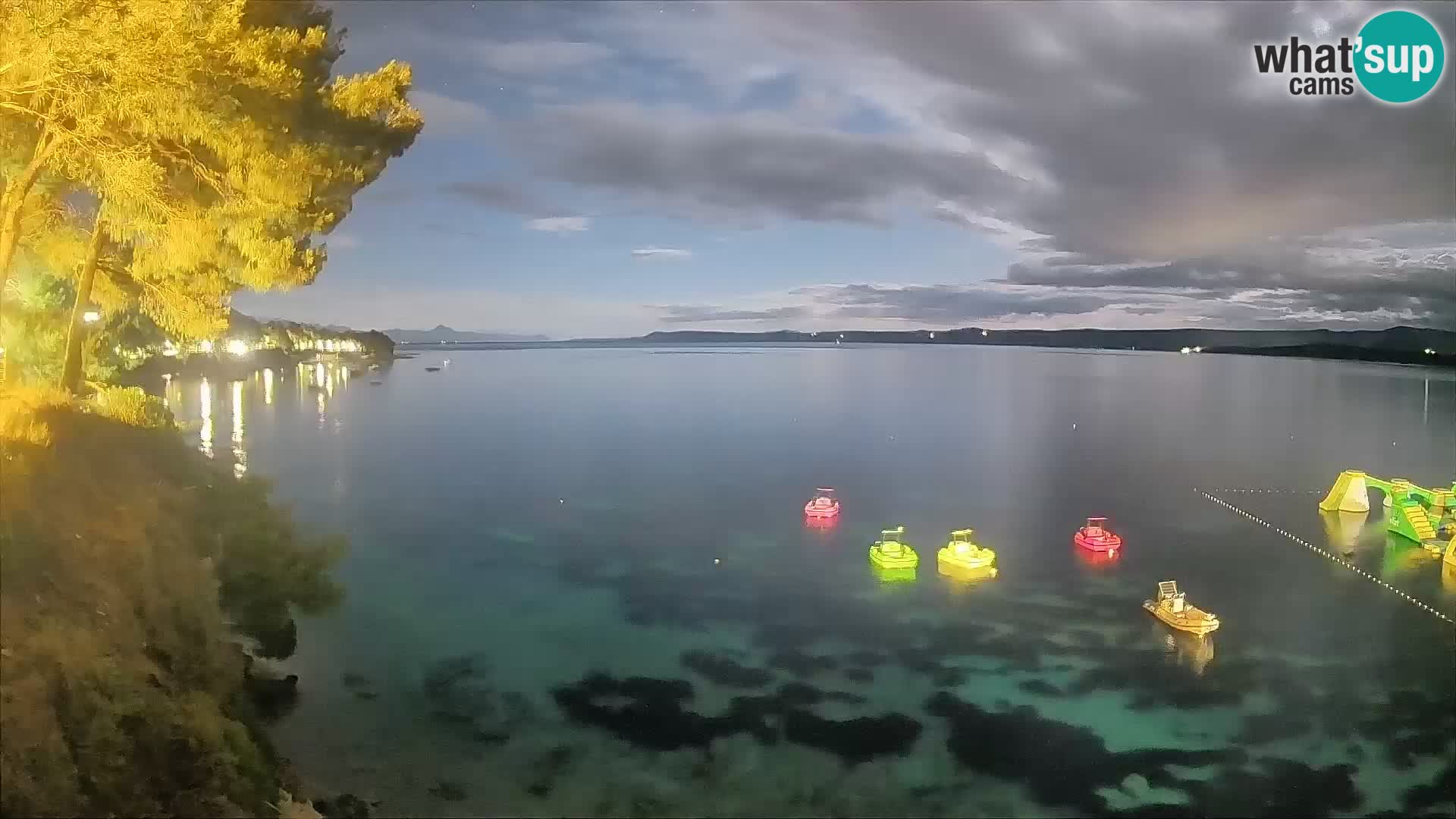 Webcam Potočine Beach Bol – Live View of Borak Beach, Brač Island