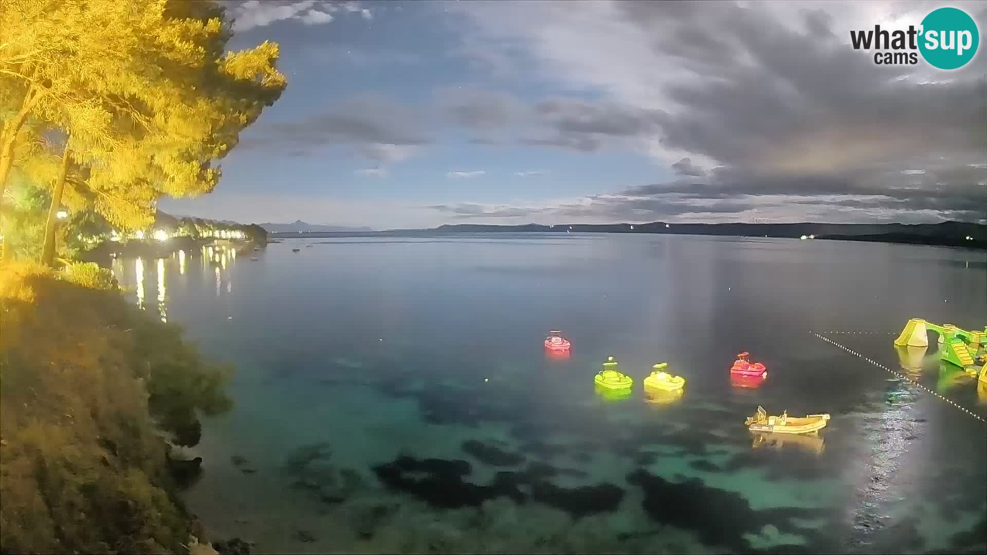 Webcam Potočine Beach Bol – Live View of Borak Beach, Brač Island