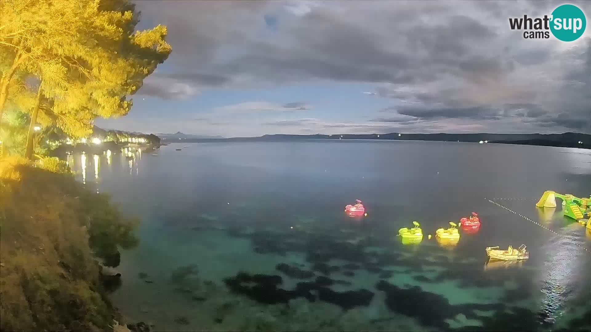 Webcam Potočine Beach Bol – Live View of Borak Beach, Brač Island