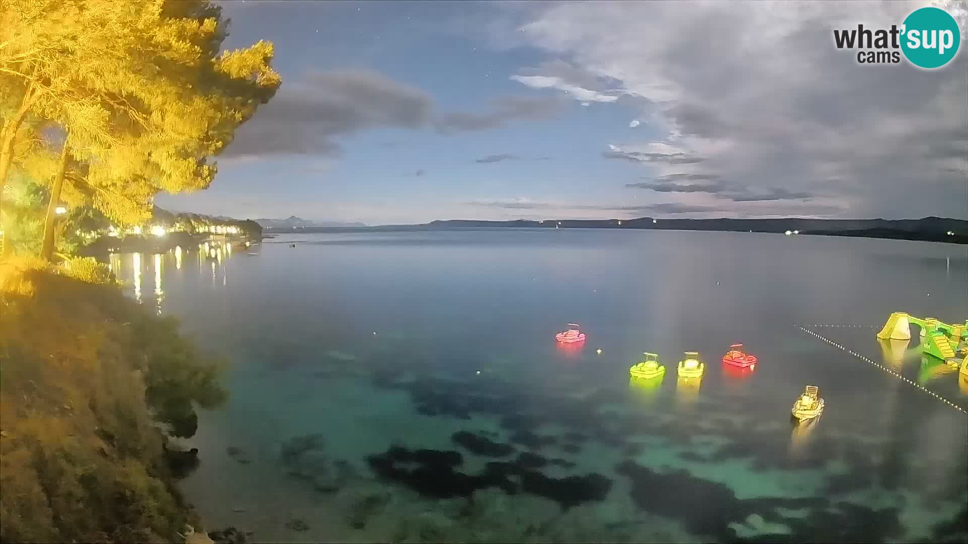 Webcam Potočine Beach Bol – Live View of Borak Beach, Brač Island