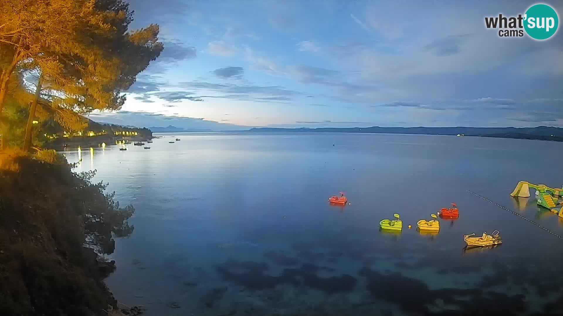Webcam Potočine Beach Bol – Live View of Borak Beach, Brač Island