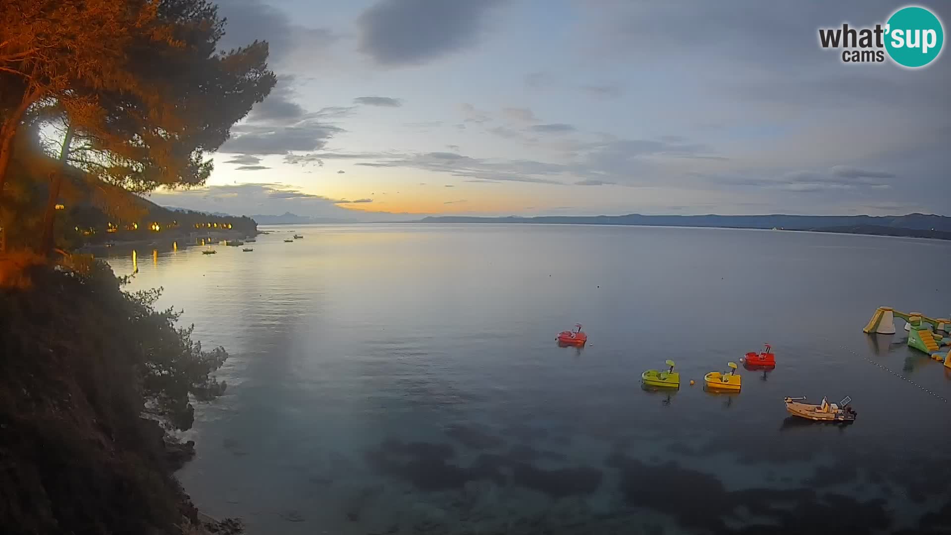 Webcam Strand Potočine Bol – Liveblick auf Borak Beach, Insel Brač