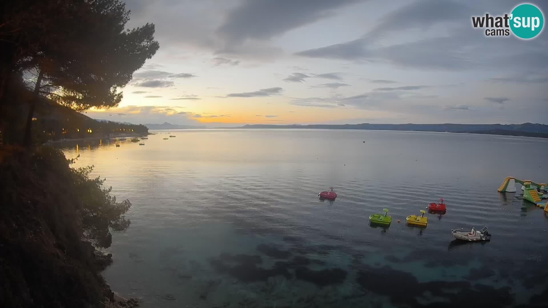 Webcam Potočine Beach Bol – Live View of Borak Beach, Brač Island