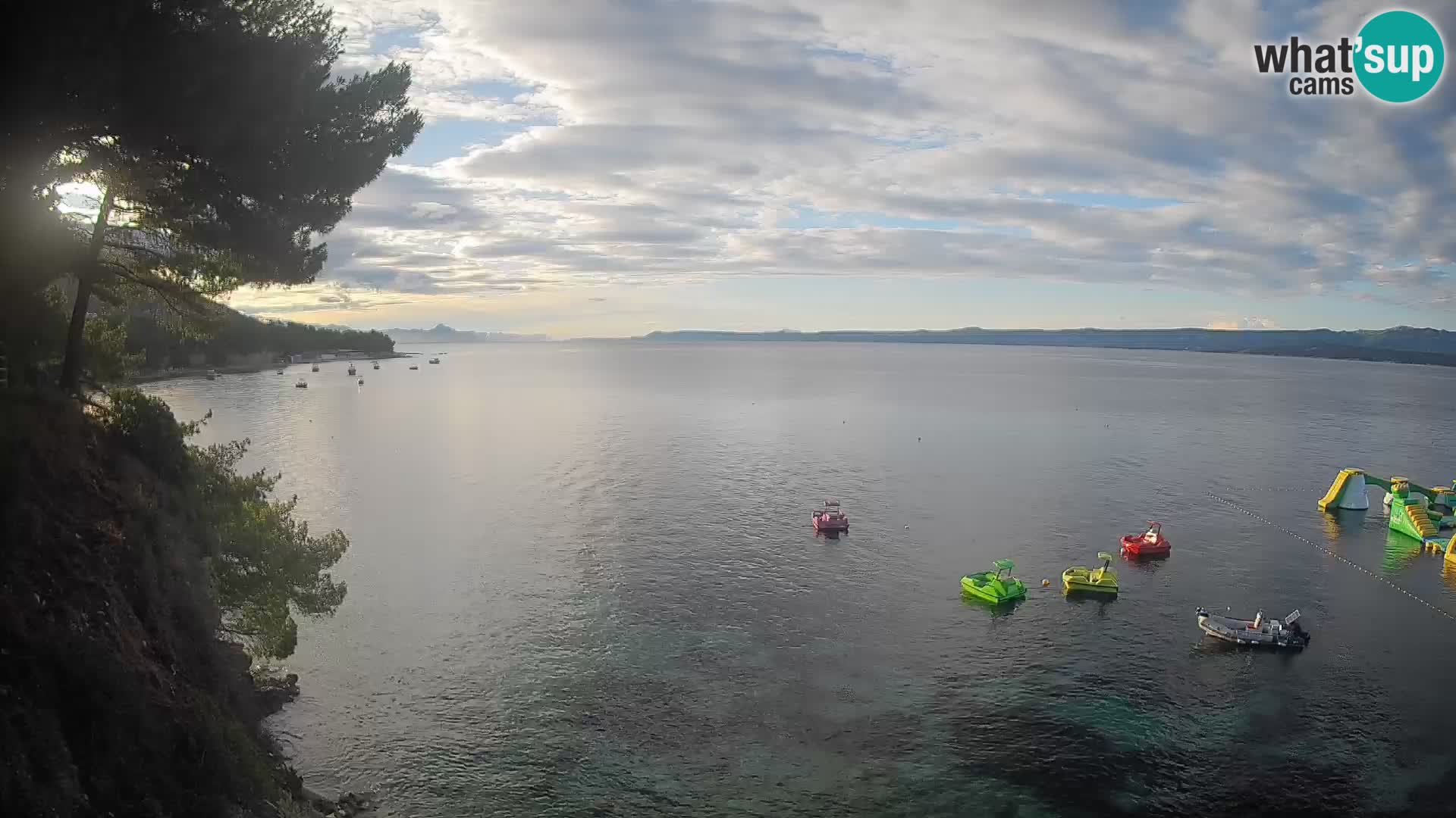 Webcam Playa Potočine Bol – Vista en vivo de Borak Beach, Isla de Brač