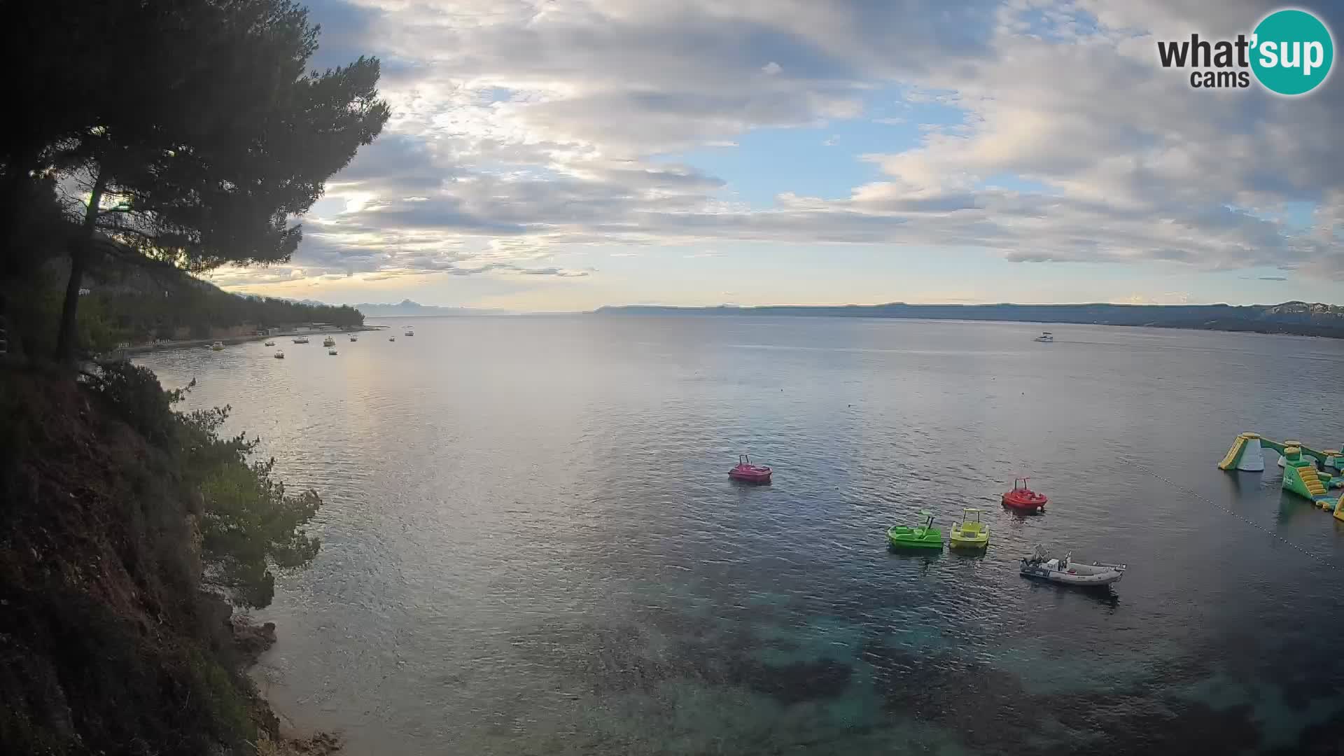Webcam Strand Potočine Bol – Liveblick auf Borak Beach, Insel Brač