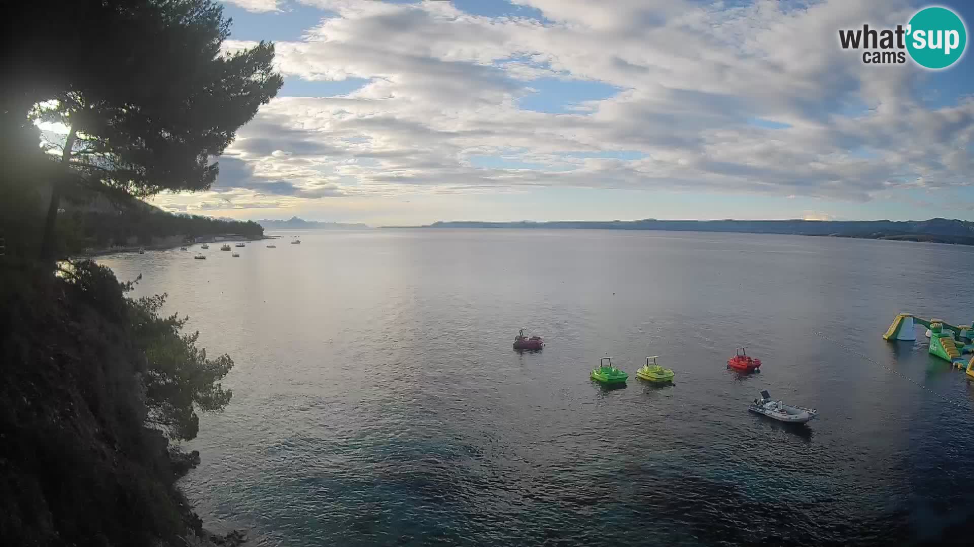 Webcam Playa Potočine Bol – Vista en vivo de Borak Beach, Isla de Brač