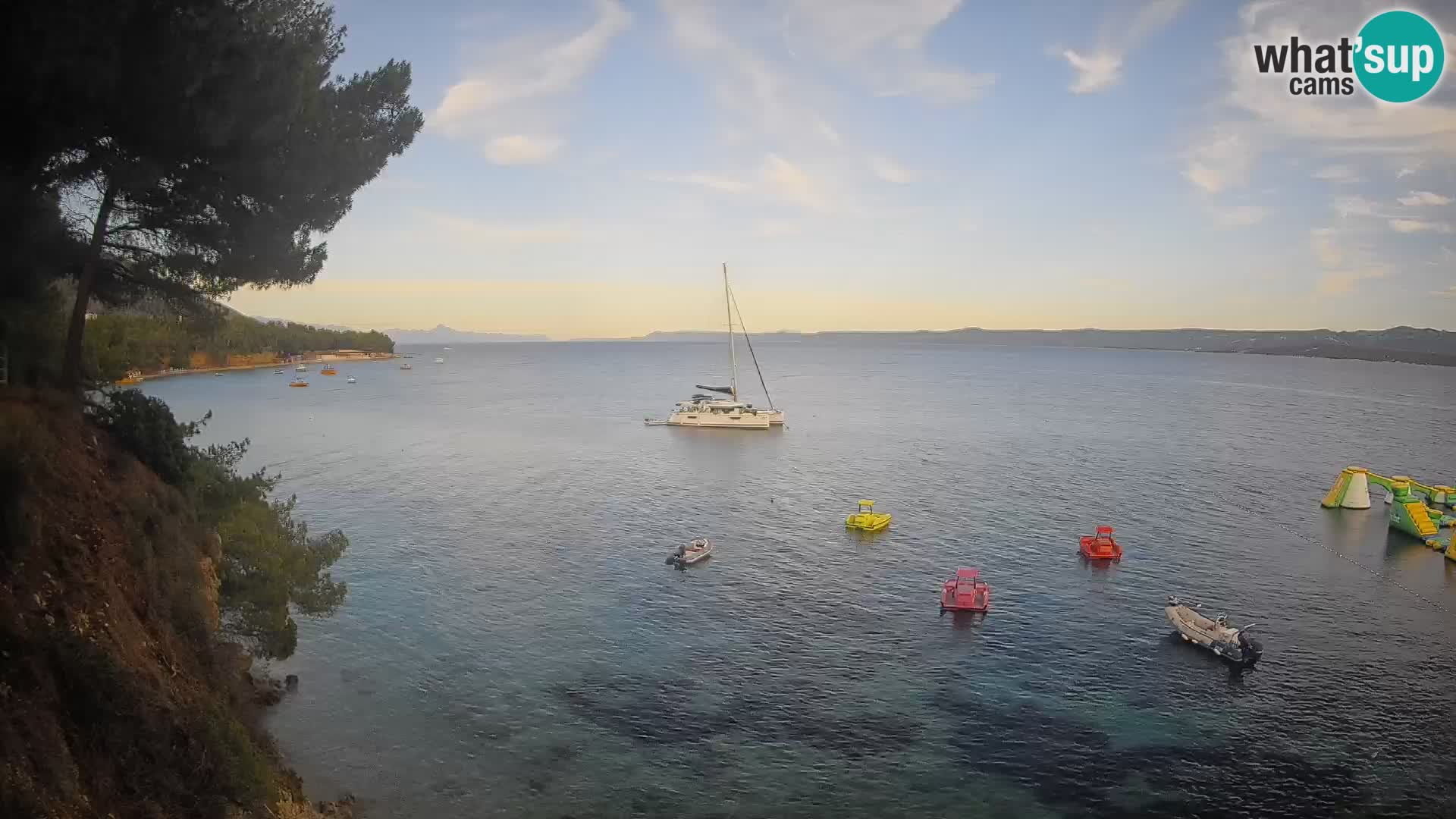 Webcam Potočine Beach Bol – Live View of Borak Beach, Brač Island