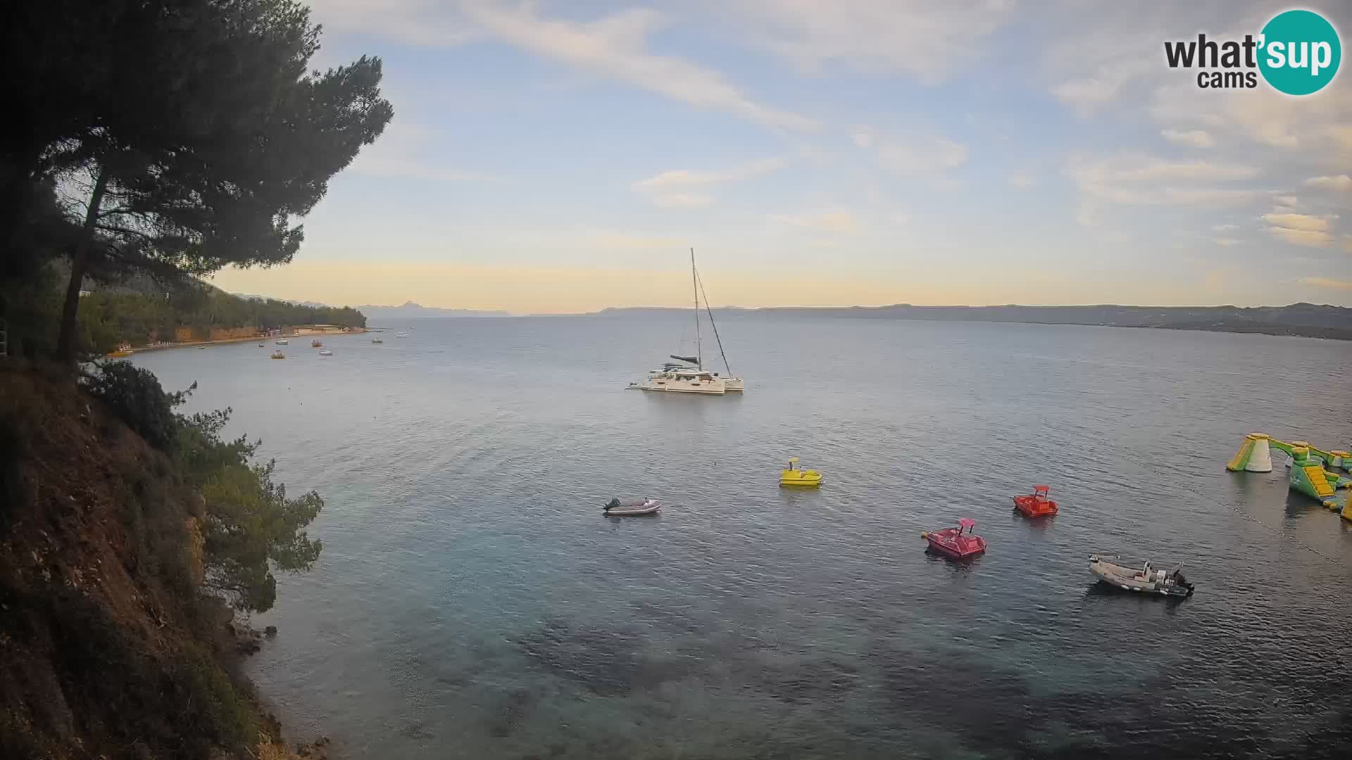 Webcam Playa Potočine Bol – Vista en vivo de Borak Beach, Isla de Brač