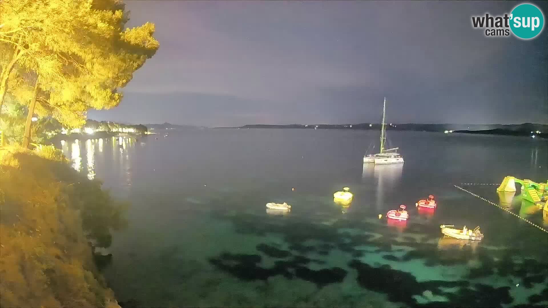 Webcam plage Potočine Bol – Vue en direct sur Borak Beach, île de Brač