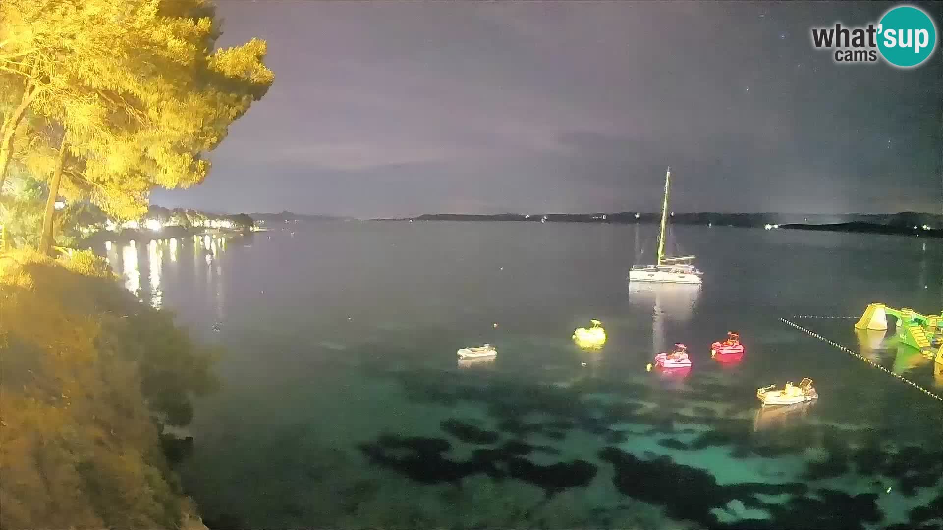 Webcam Potočine Beach Bol – Live View of Borak Beach, Brač Island