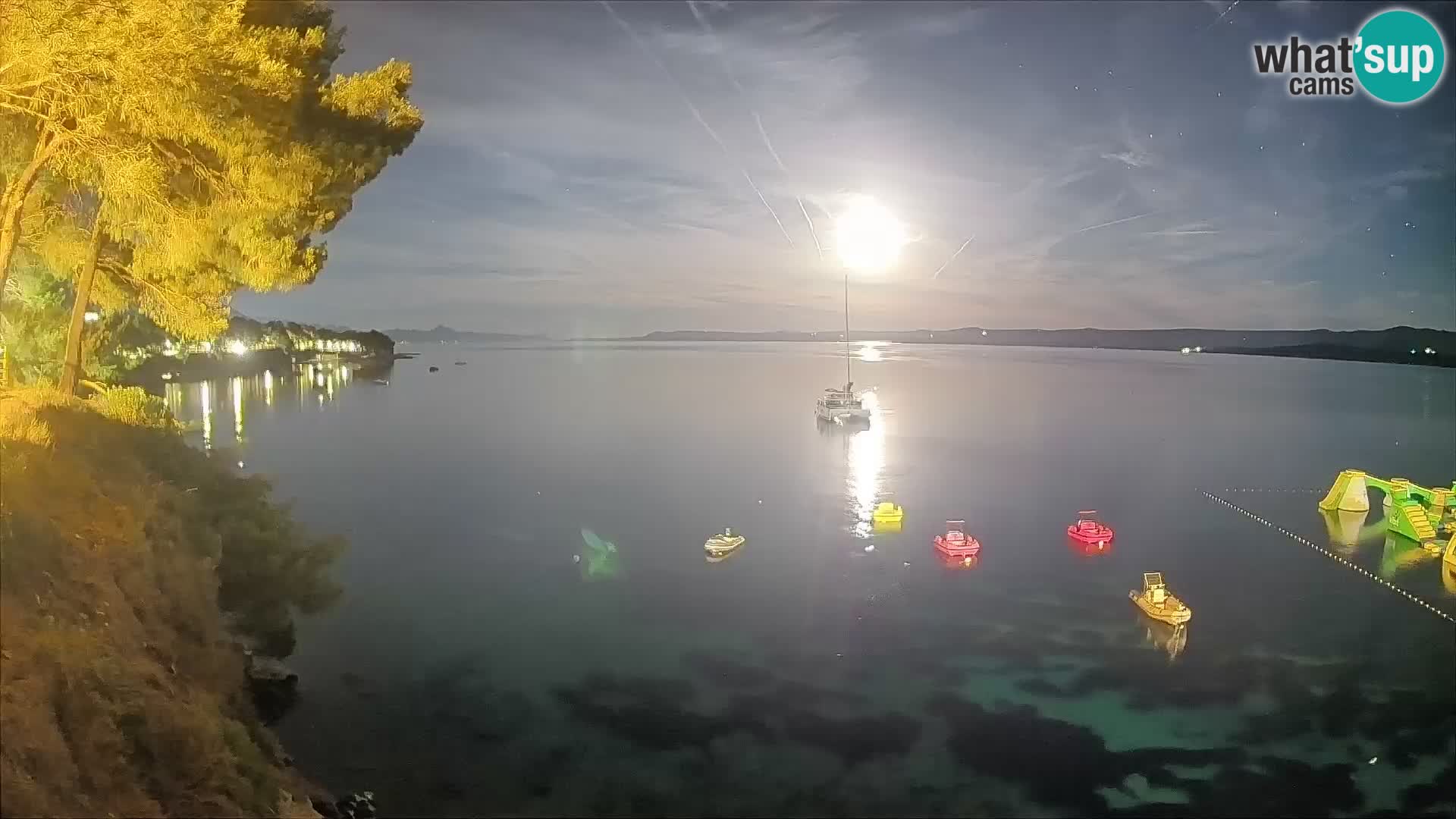 Webcam Potočine Beach Bol – Live View of Borak Beach, Brač Island