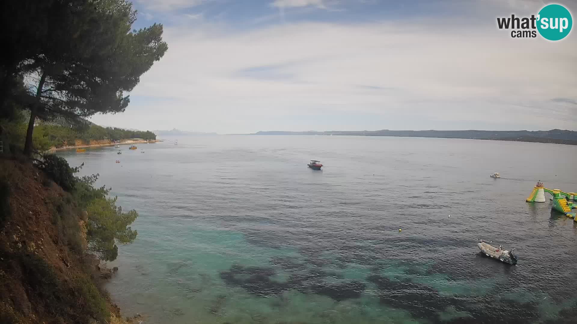 Webcam Potočine Beach Bol – Live View of Borak Beach, Brač Island