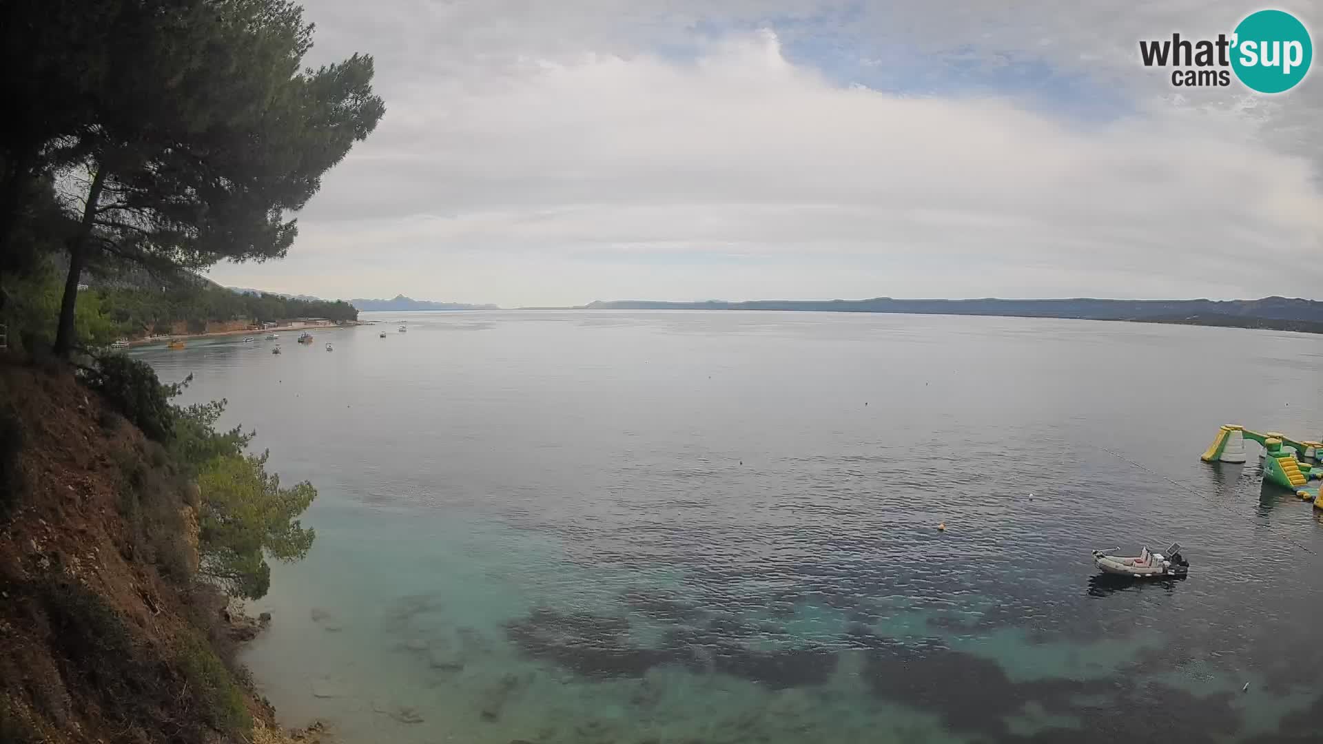 Webcam Strand Potočine Bol – Liveblick auf Borak Beach, Insel Brač