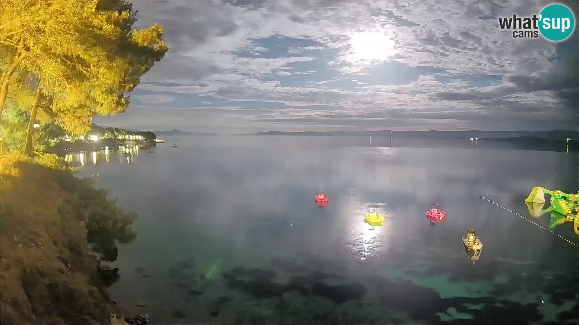 Webcam Strand Potočine Bol – Liveblick auf Borak Beach, Insel Brač