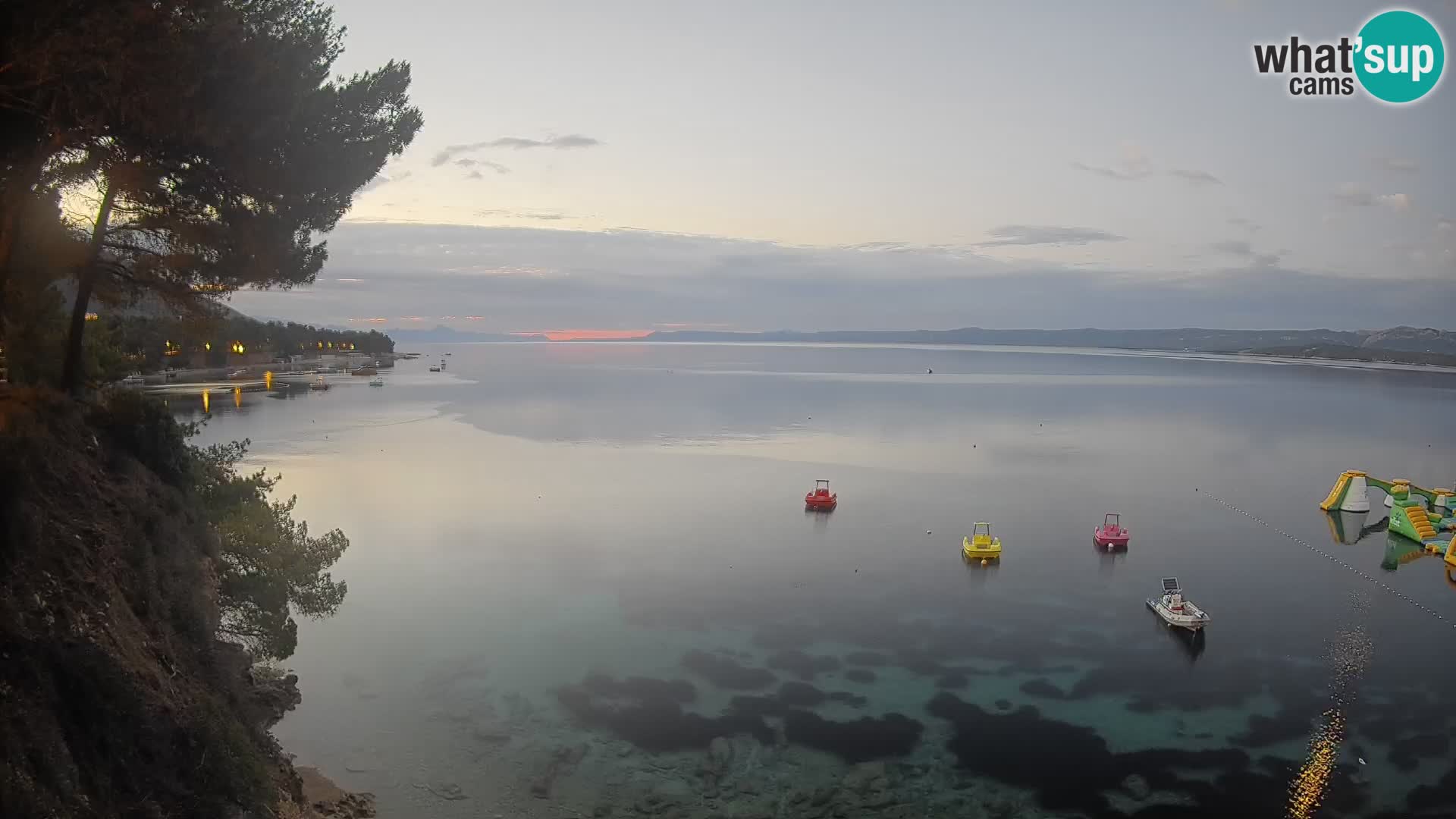 Webcam Potočine Beach Bol – Live View of Borak Beach, Brač Island