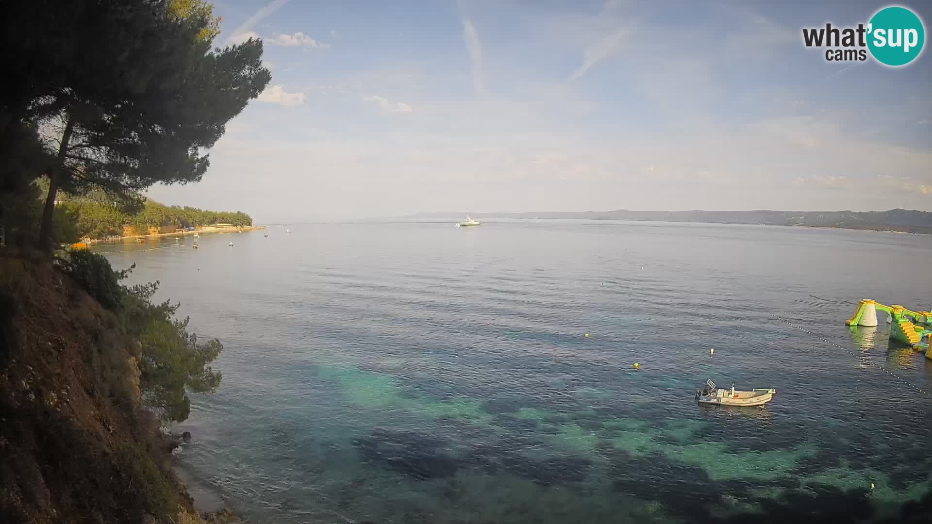 Webcam Potočine Beach Bol – Live View of Borak Beach, Brač Island