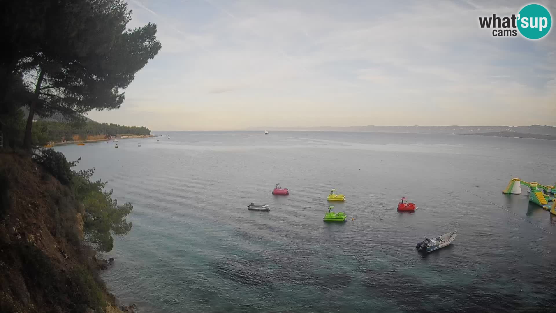 Webcam Potočine Beach Bol – Live View of Borak Beach, Brač Island
