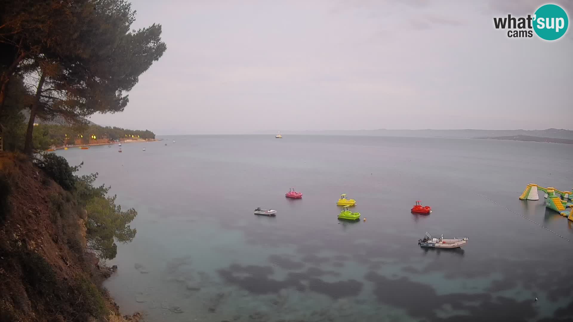 Webcam Potočine Beach Bol – Live View of Borak Beach, Brač Island