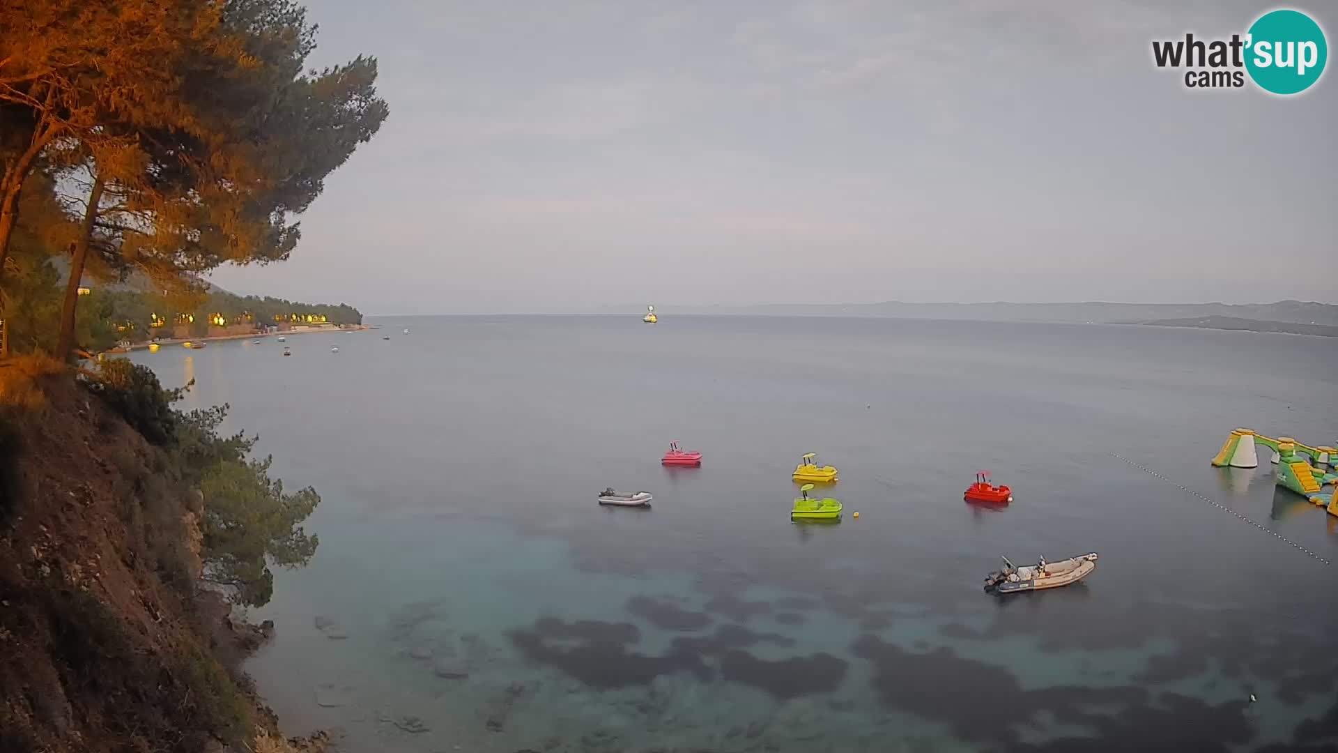 Webcam Potočine Beach Bol – Live View of Borak Beach, Brač Island